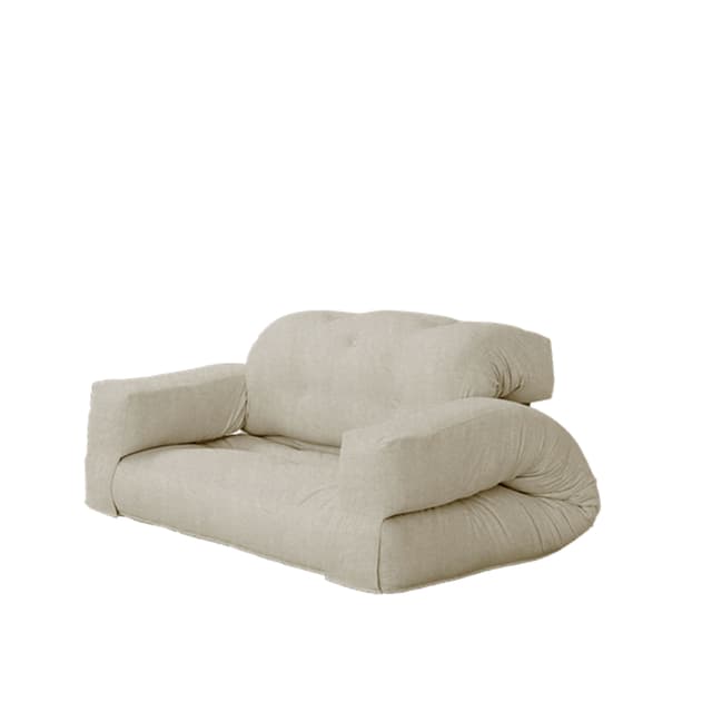 Hippo Tagesbett Leinen 140cm