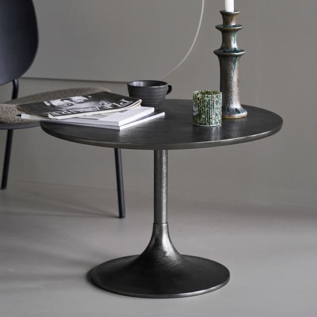 Pan Coffee Table Black Ø61