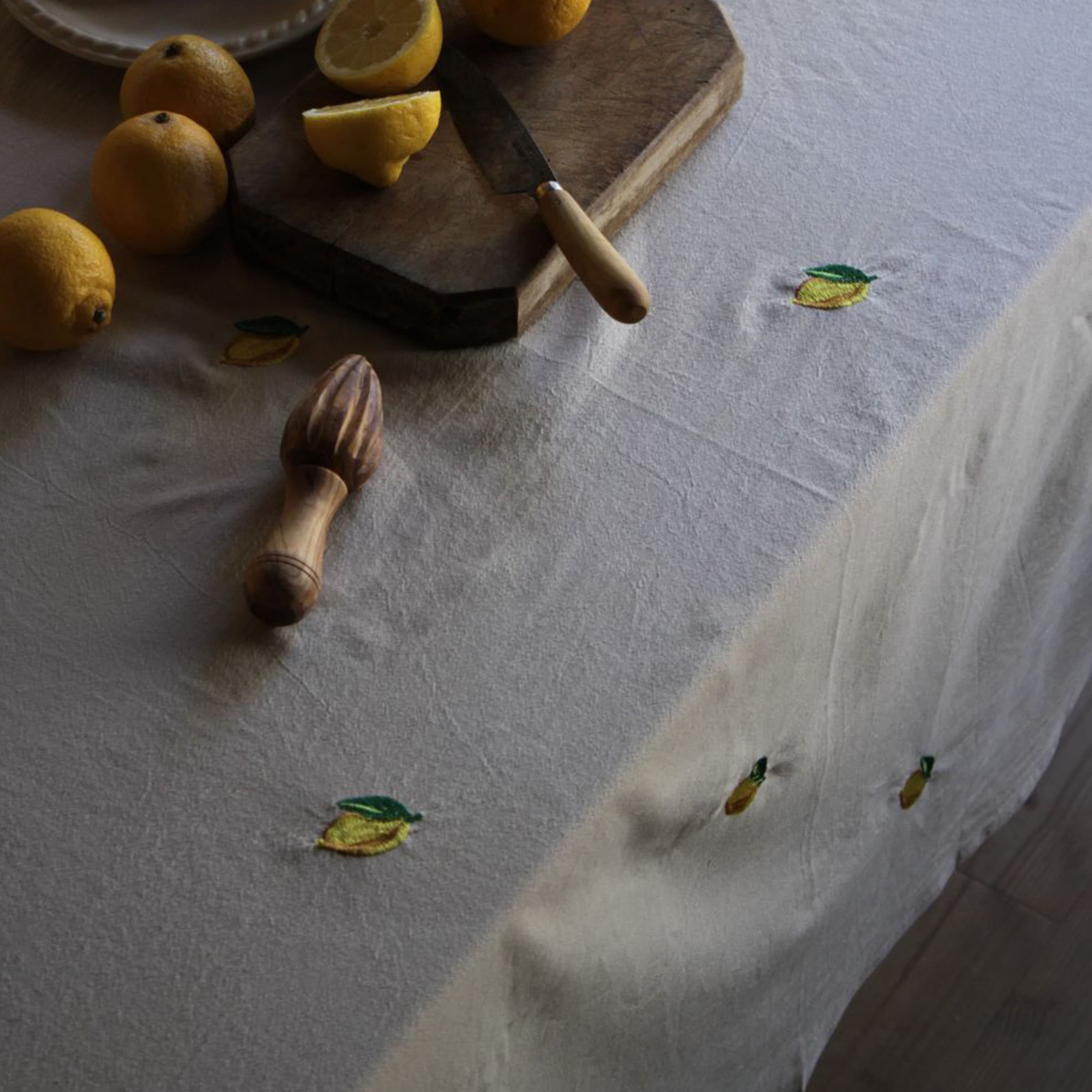 Soda Lemon Tischdecke 145x330