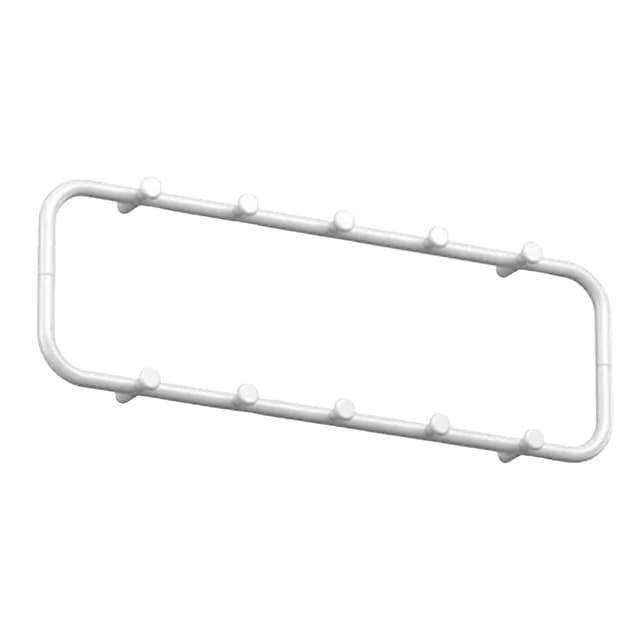 Classic Coat Rack Black 100cm