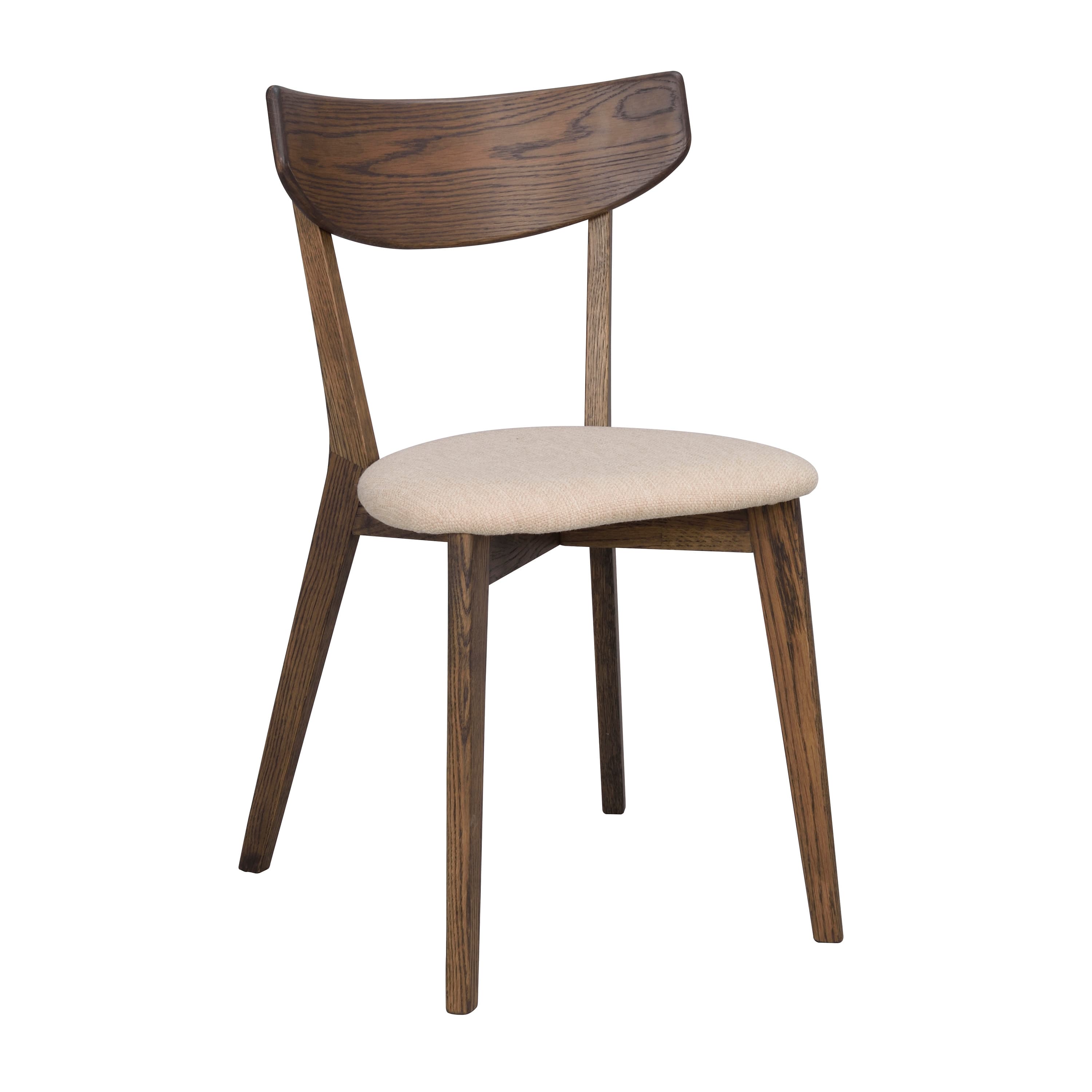 Ami Esszimmerstuhl Braun Eiche/Beige