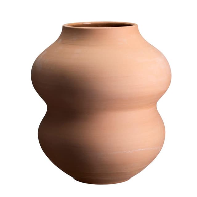 Belle Vase Raw Rosa Terrakotta 40cm