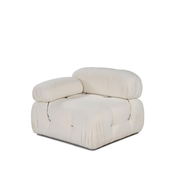 Blanca Linkes Modul White Bouclé