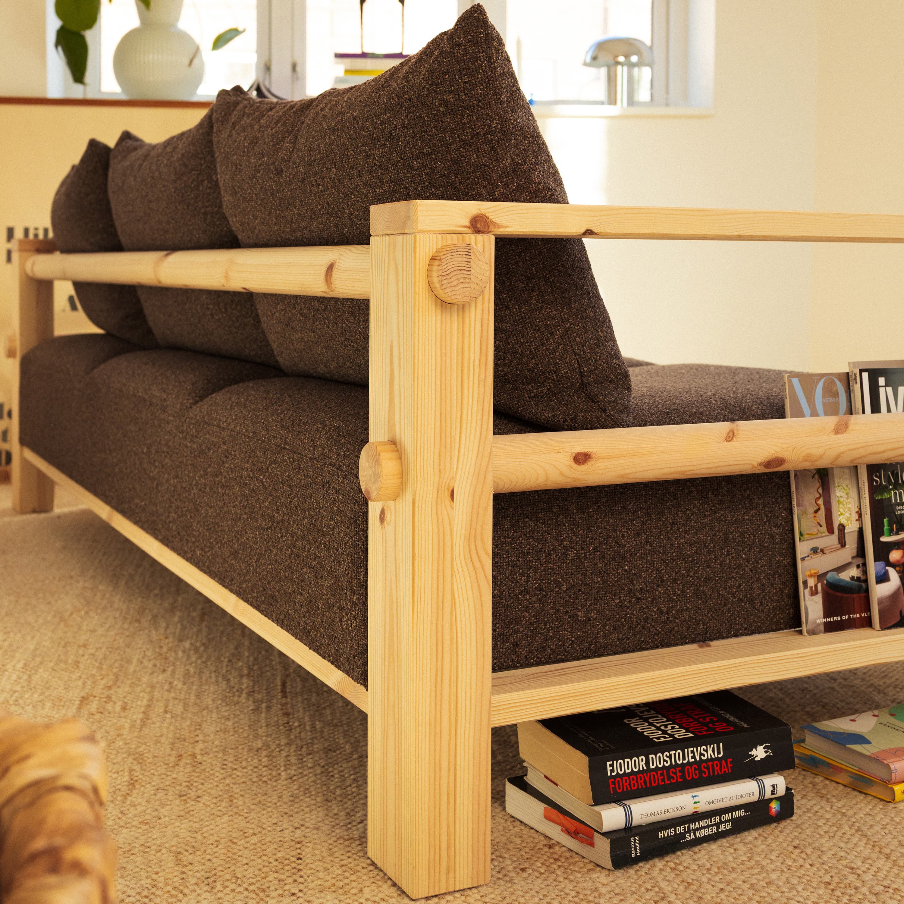 Bare Sofa Bed Raw/Mellow Brown