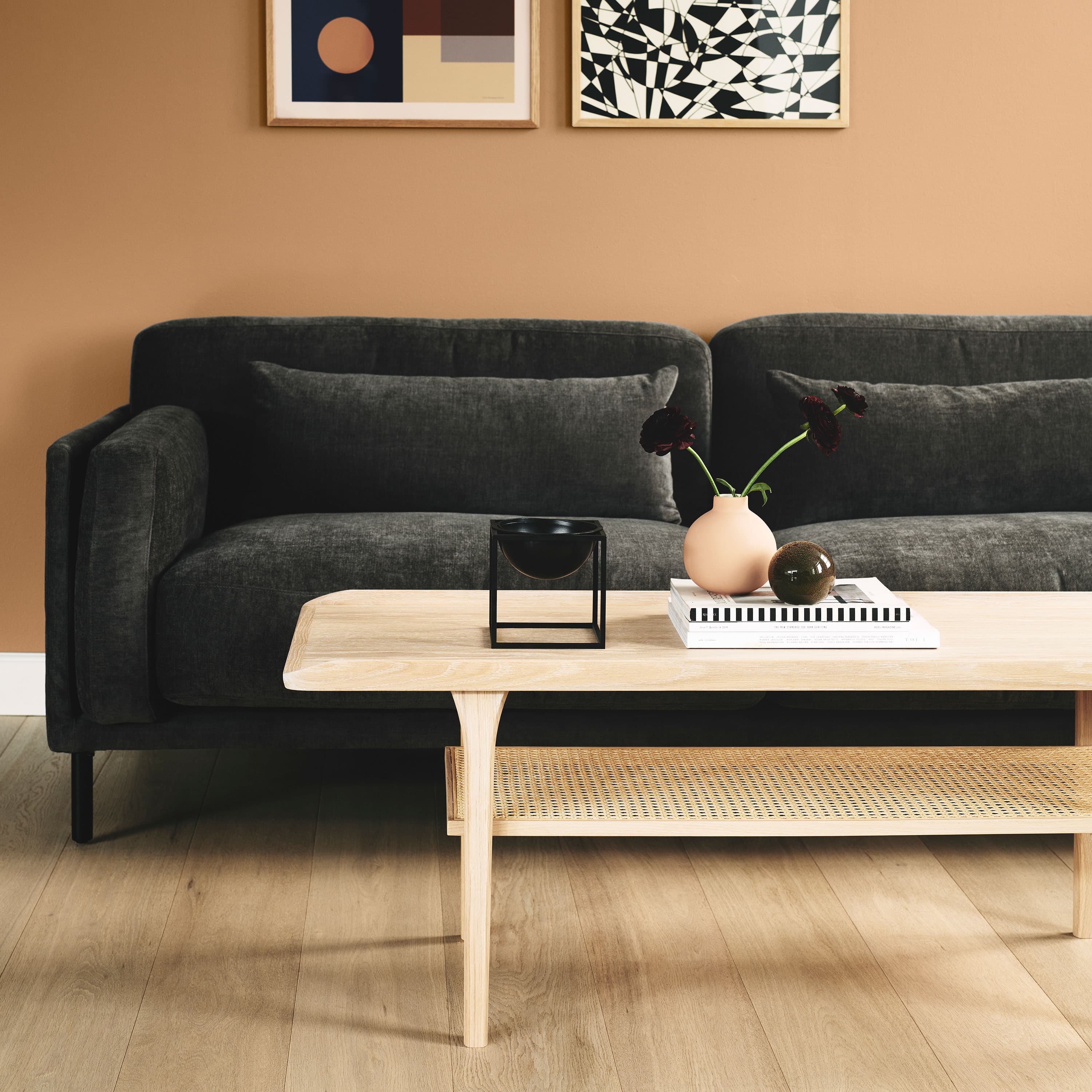 No.25 Coffee Table White Oil Oak