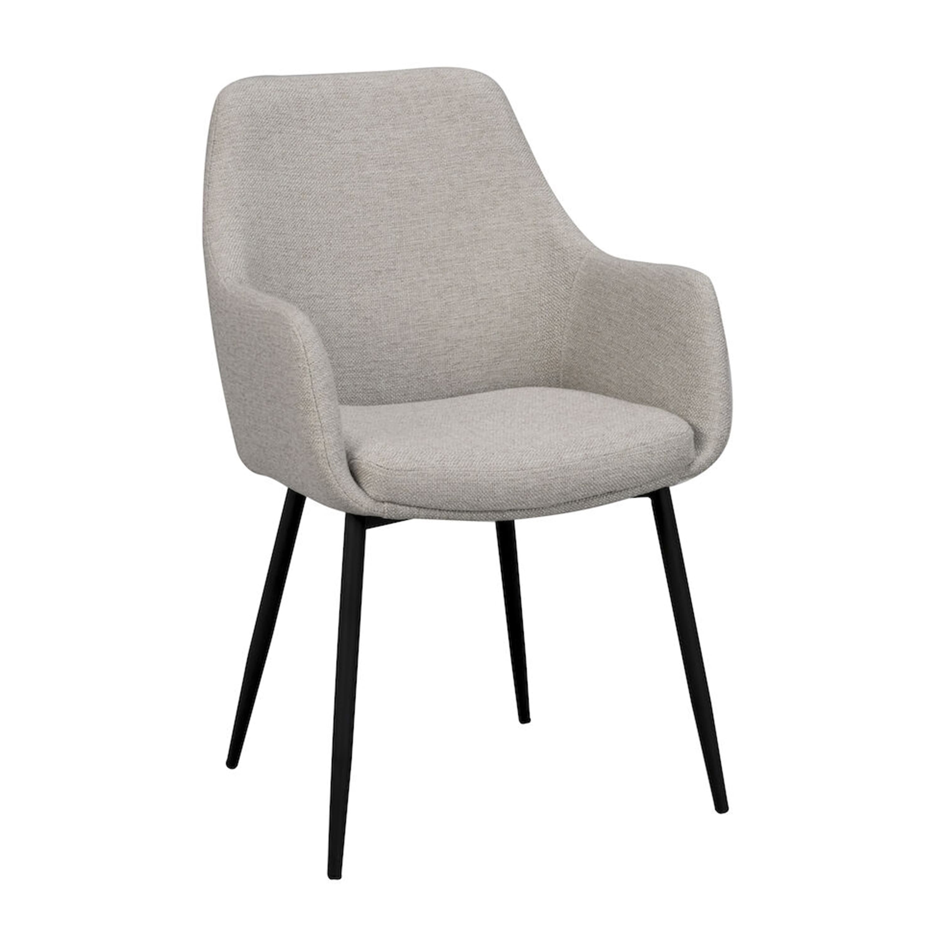 Reily Dining Armchair Beige/Black