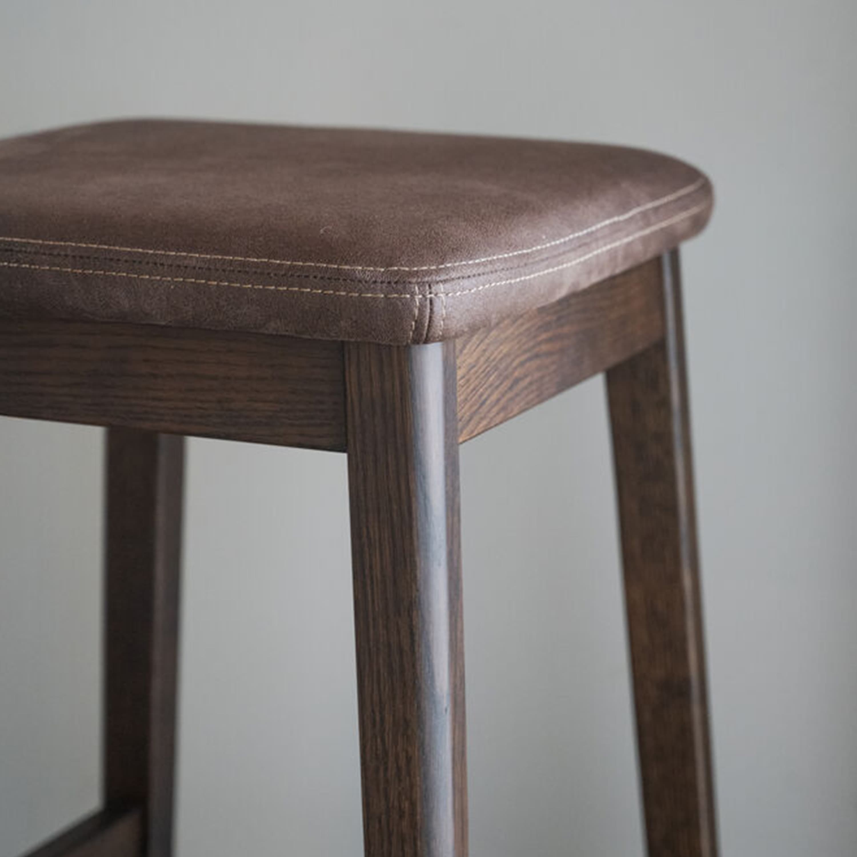 Livermore Barhocker Braune Eiche/Dunkelbraun