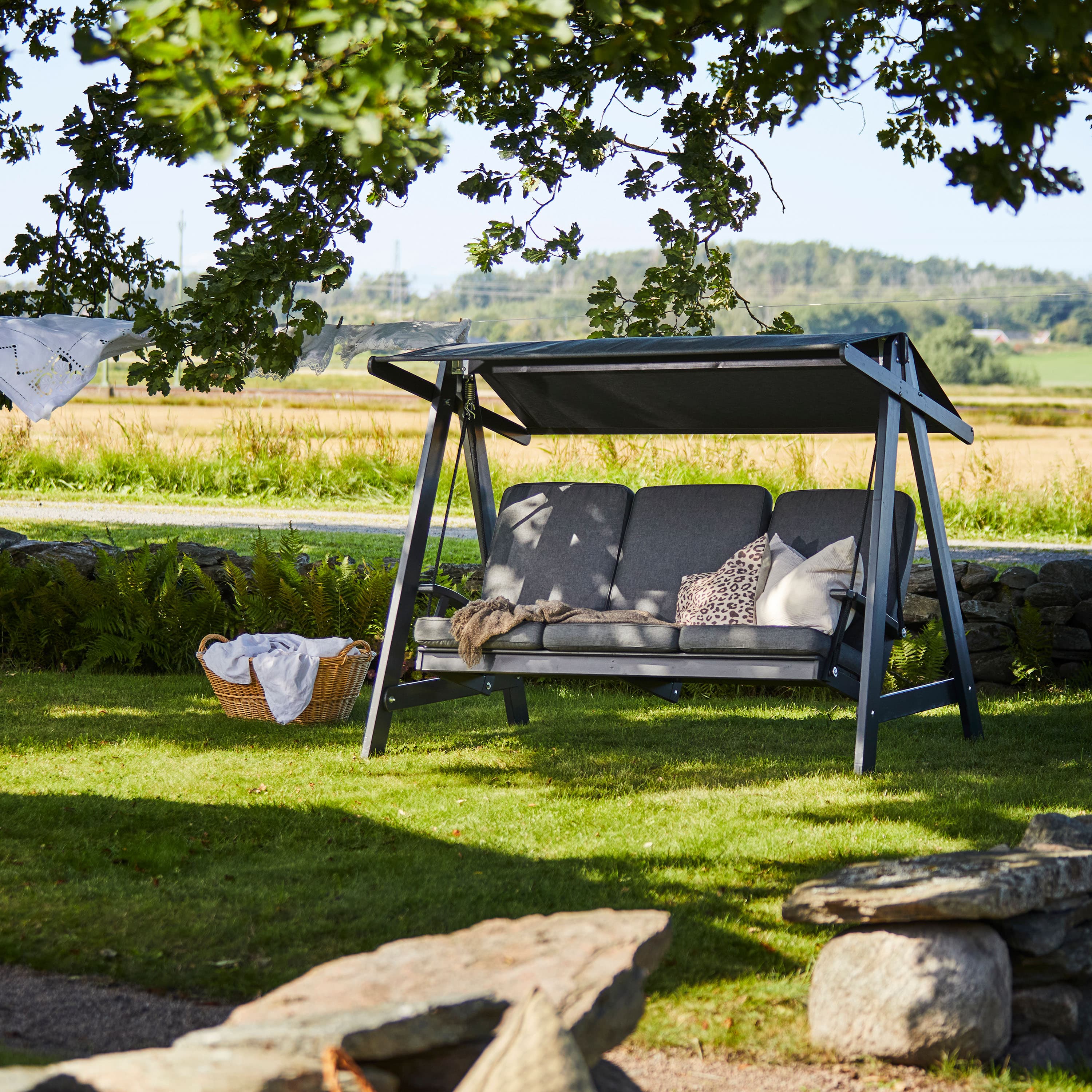 Aspö Garden Swing Seat Sand