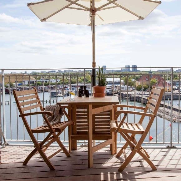 York Folding Chair Teak