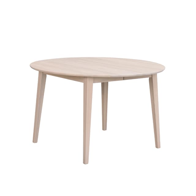 Filippa Dining Table White-pigmented Ø120/165cm