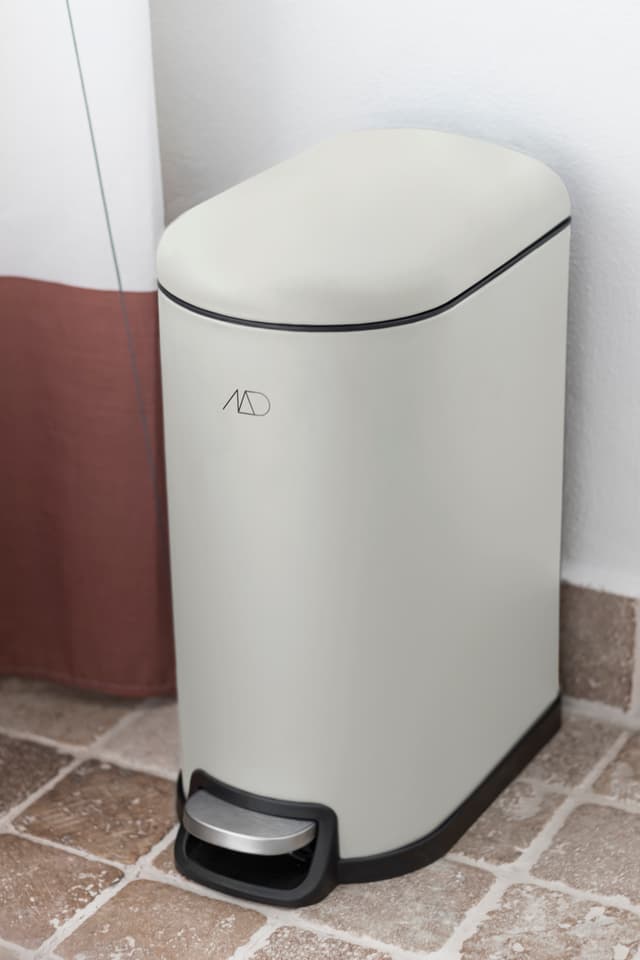 Walther Pedal Bin Off-White 10 L