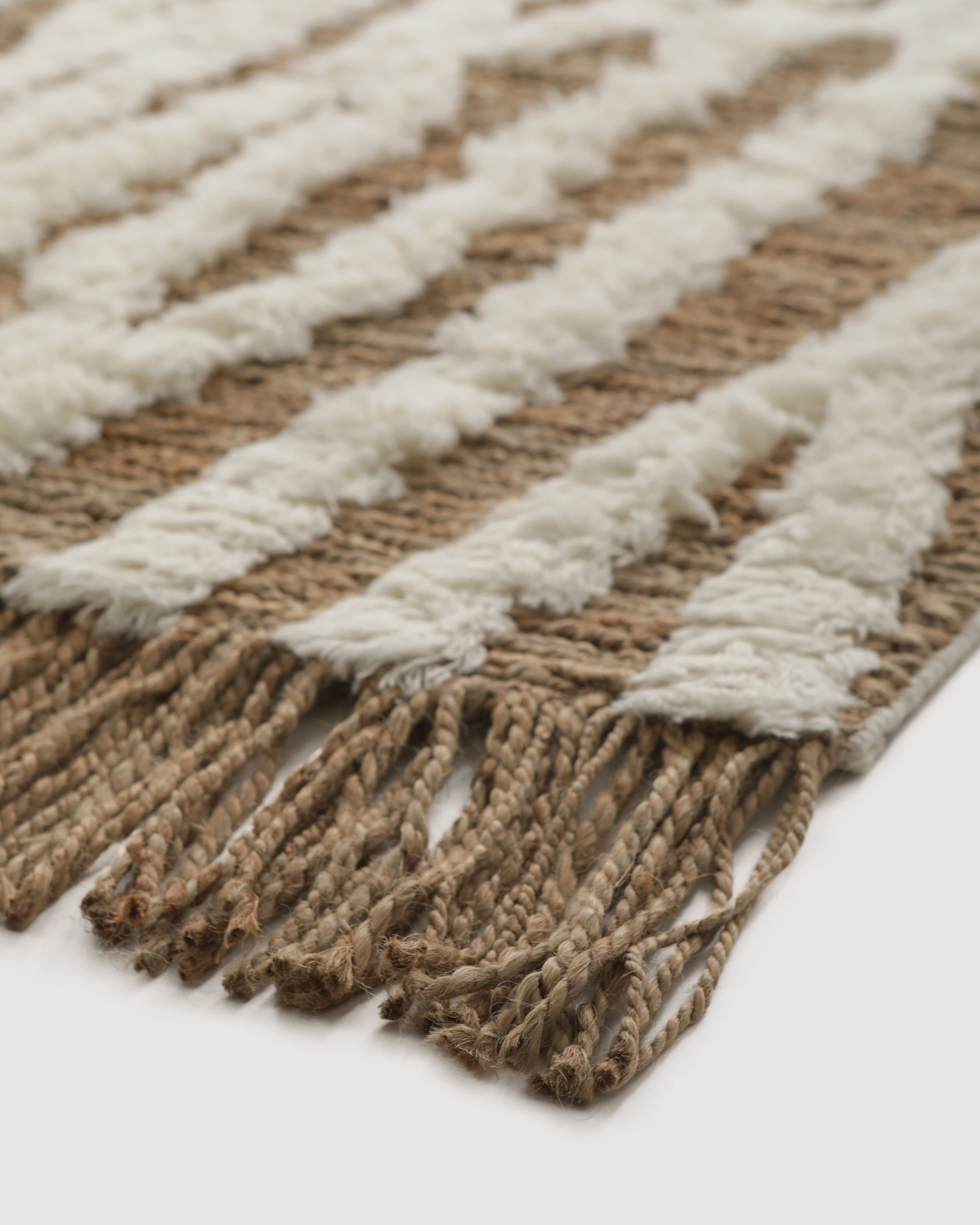 Wahl Jute/Wool Rug Brown/Offwhite 250x350
