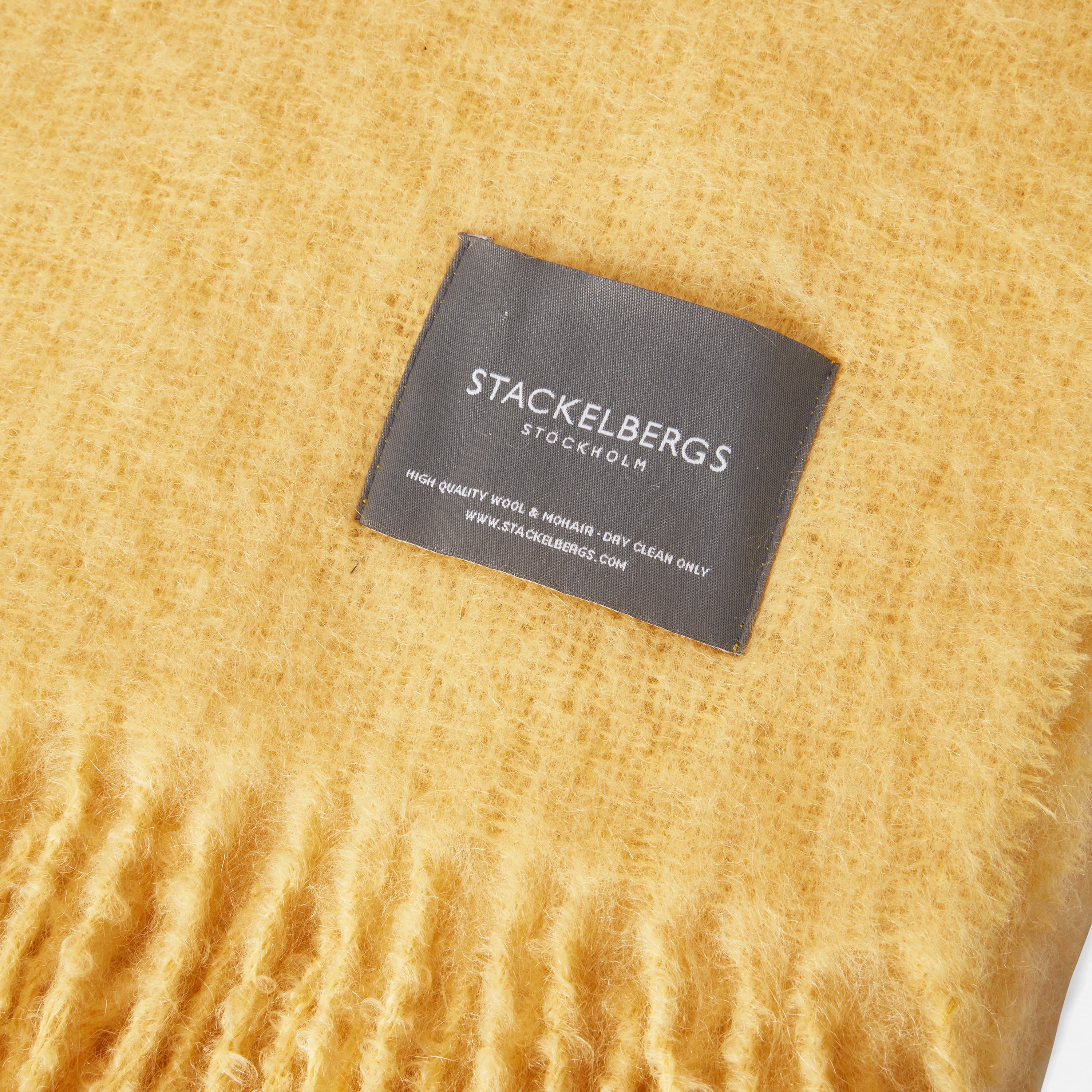Mohair Pläd Mellow Rose/Brick Melange