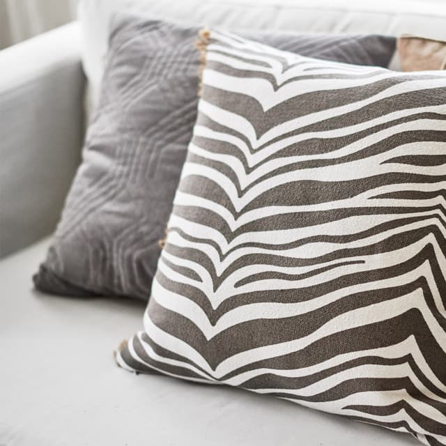 Zebra Zierkissen Titanium 40x60