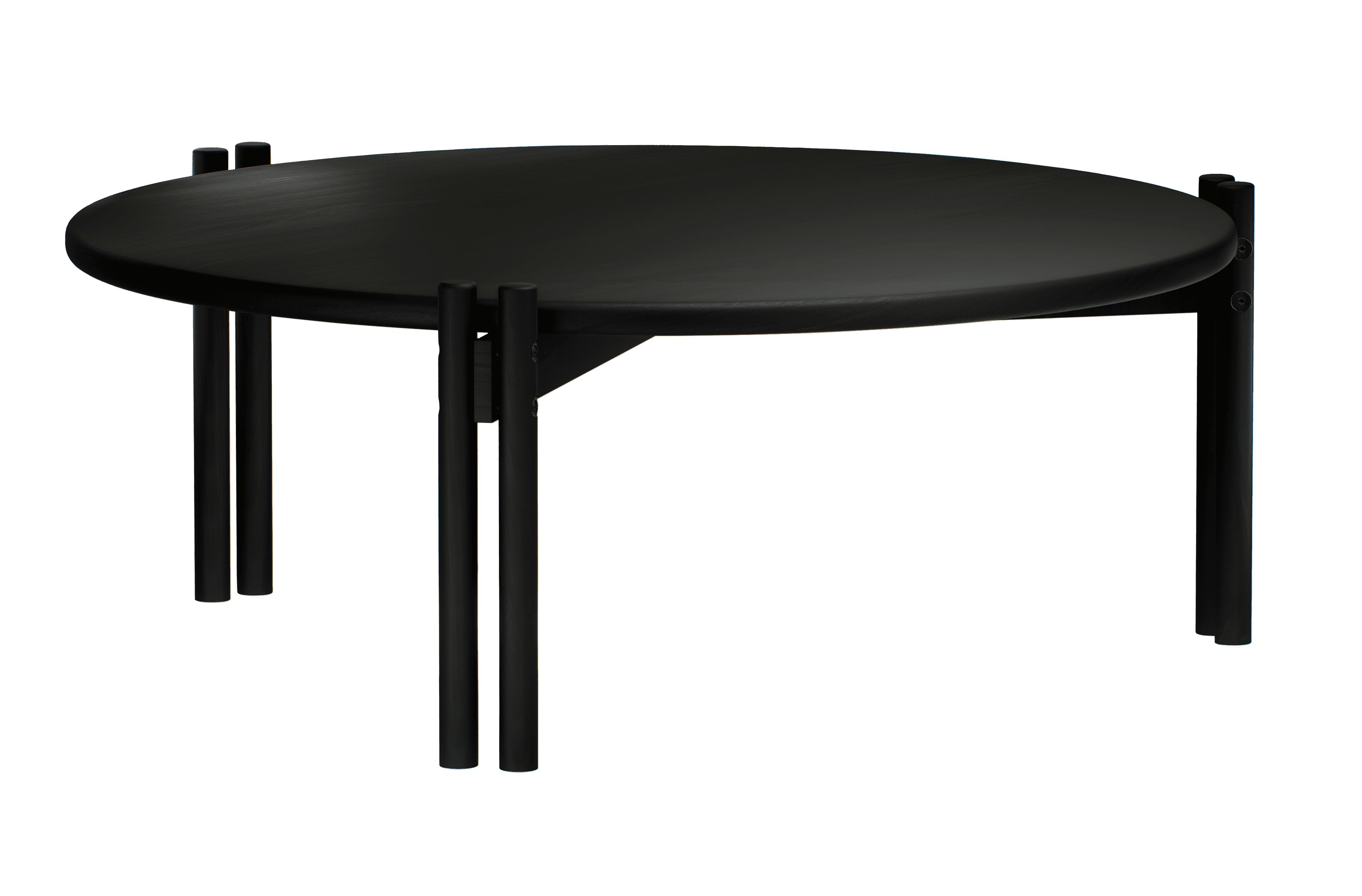 Sticks Couchtisch Black Night Low