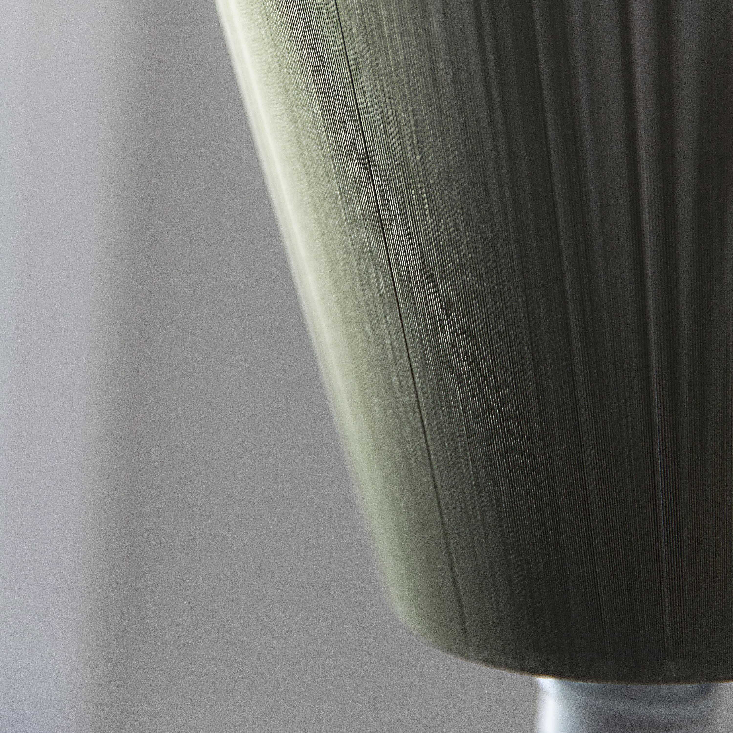 Oslo Wood Stehlampe Schirm Green