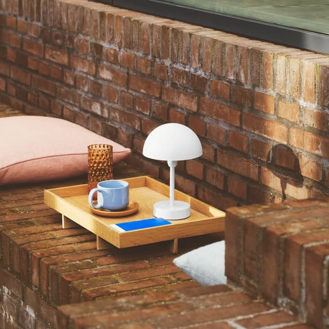 Ellen To-Go Portable Table Lamp White