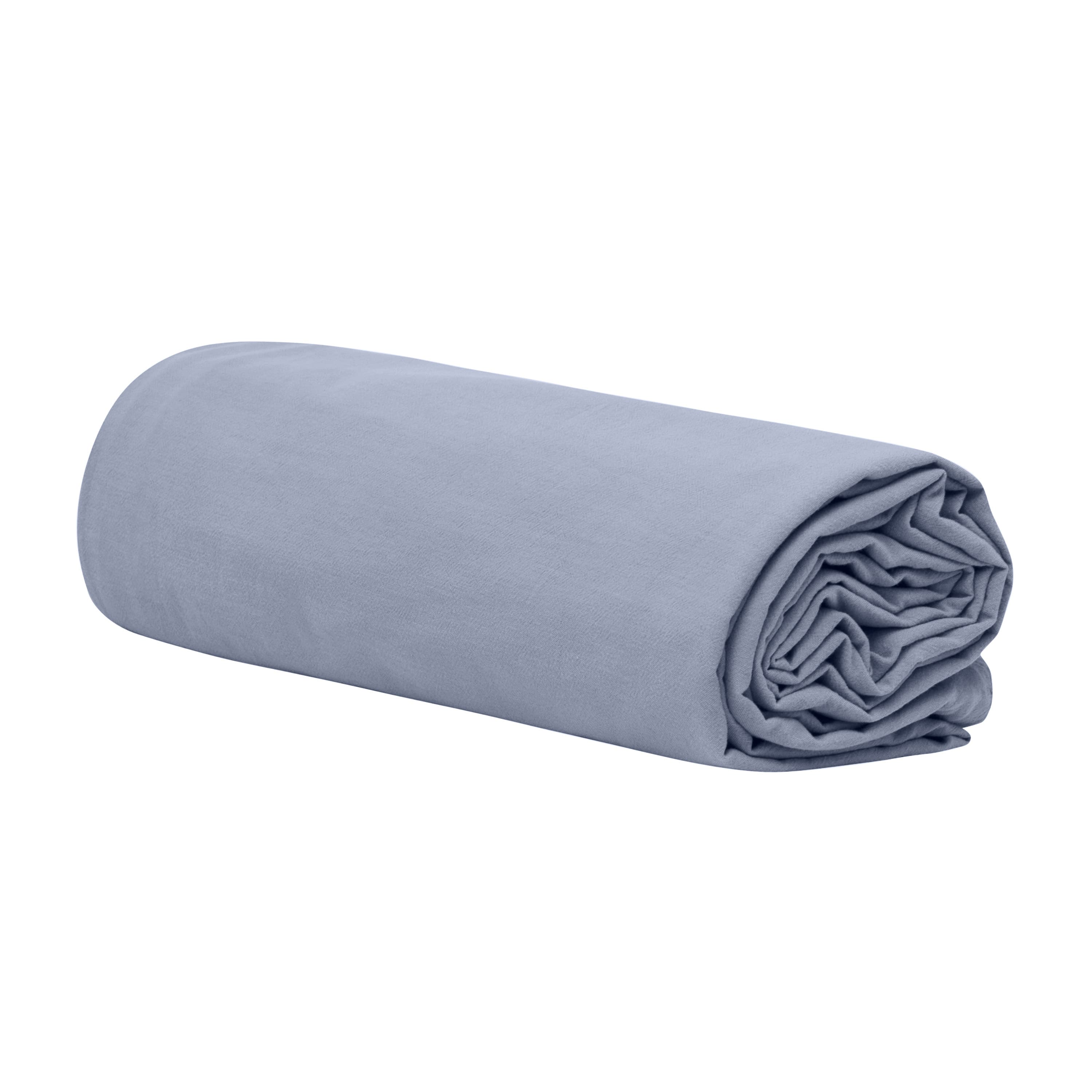 Frøya EKO Spannbettlaken Denimblau 180x200