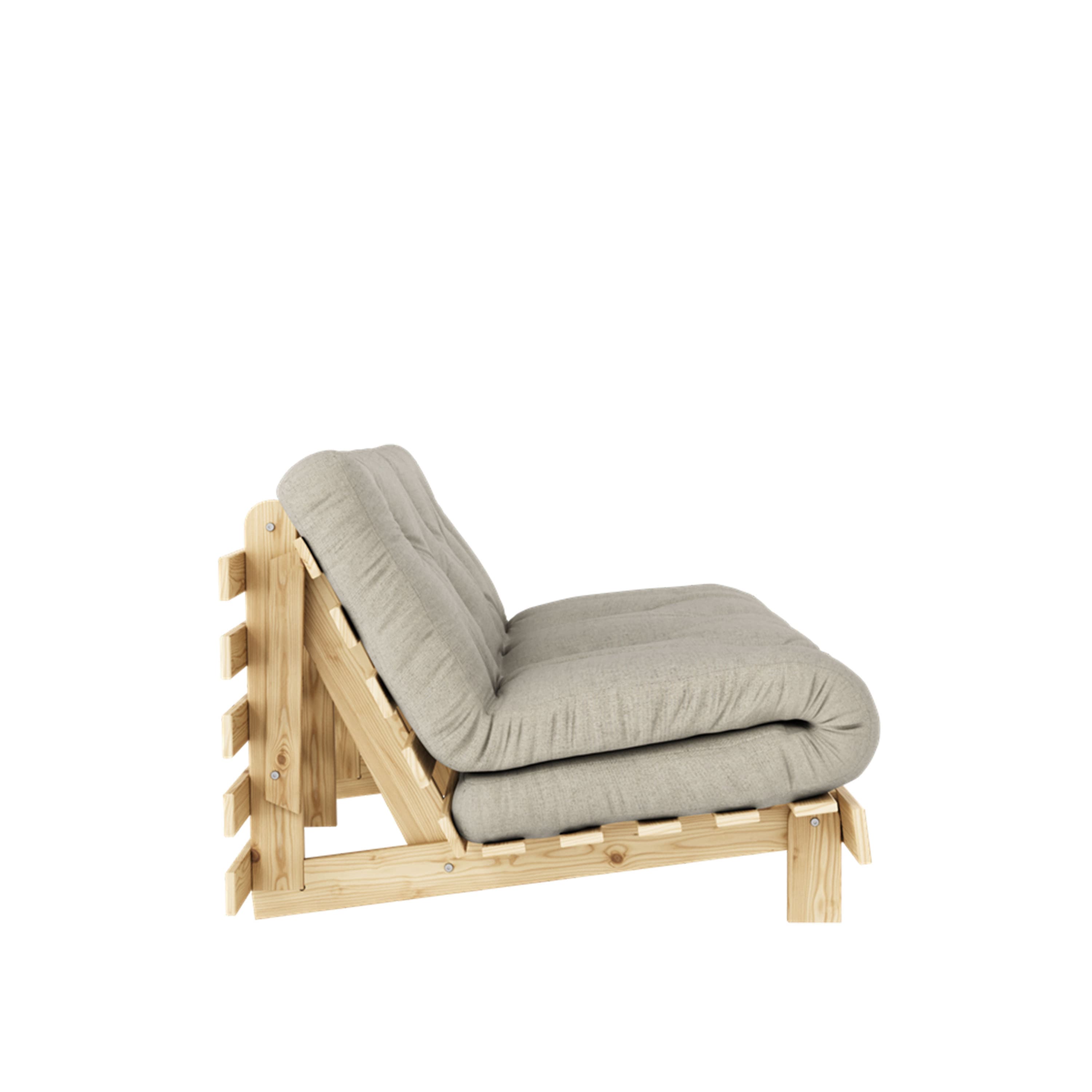 Roots Schlafsofa Natur/Linen 160cm