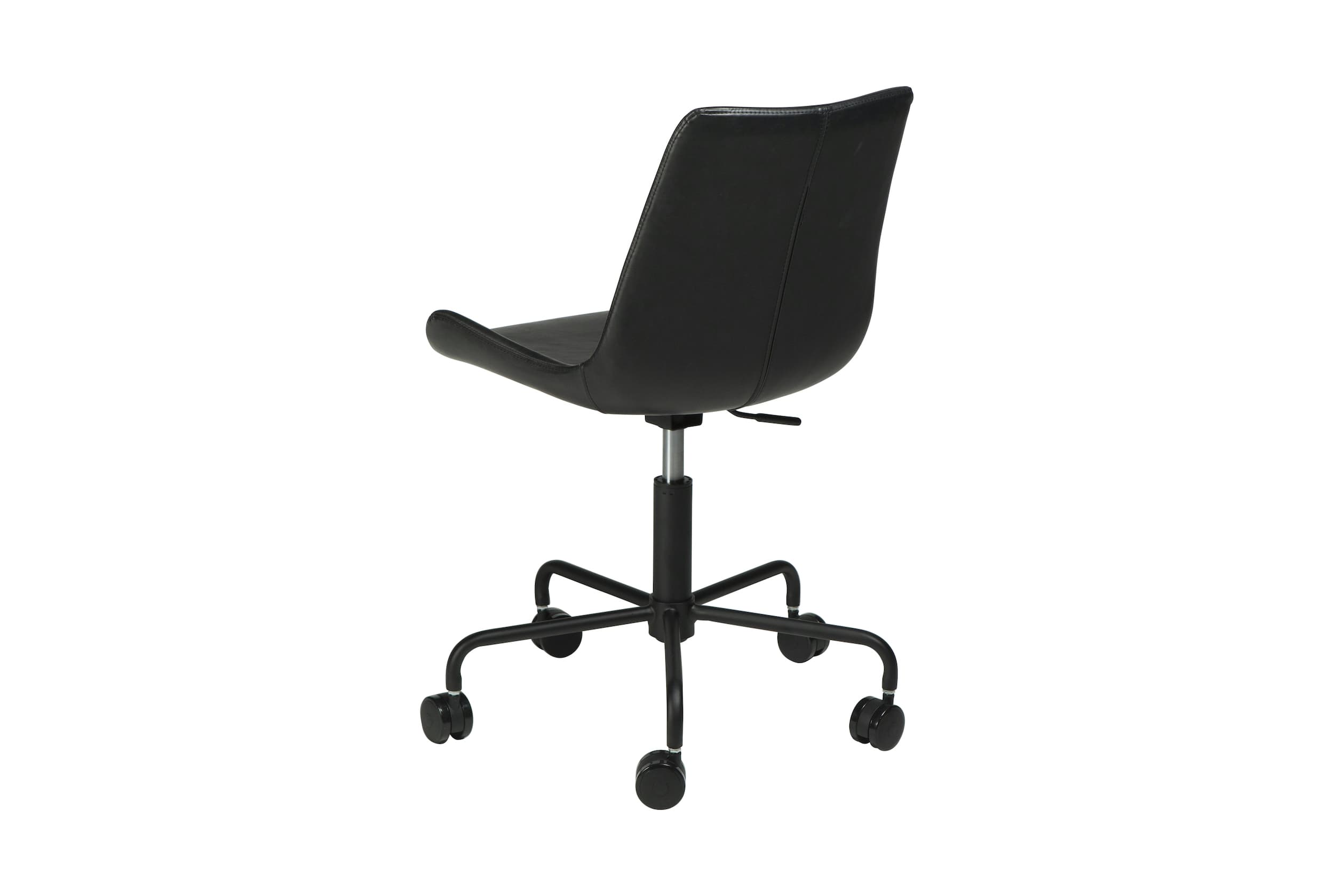 Hype Office Chair Faux Leather Black