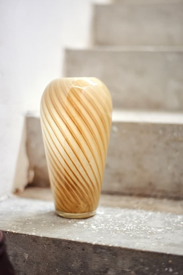 Glass Vase Mochi 25cm