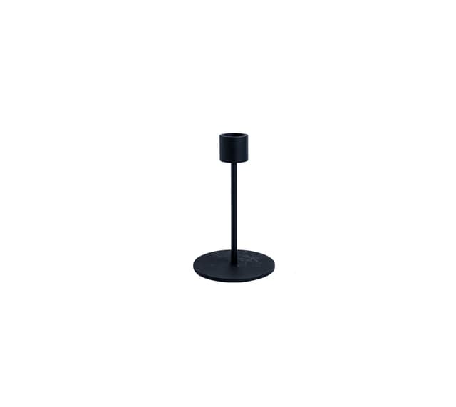 Candlestick Black 13cm