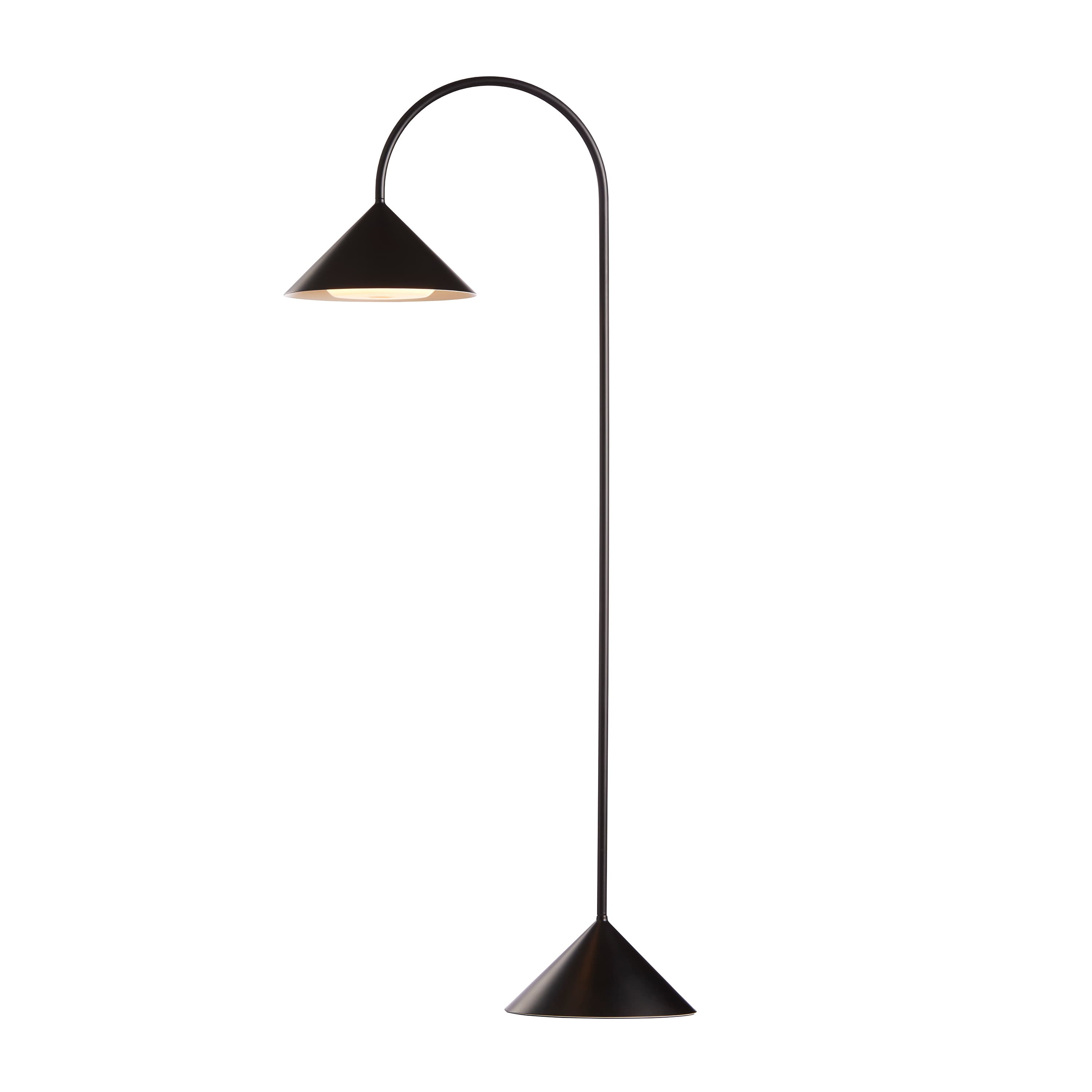 Grasp Tragbare Tischlampe Matt Black 72cm