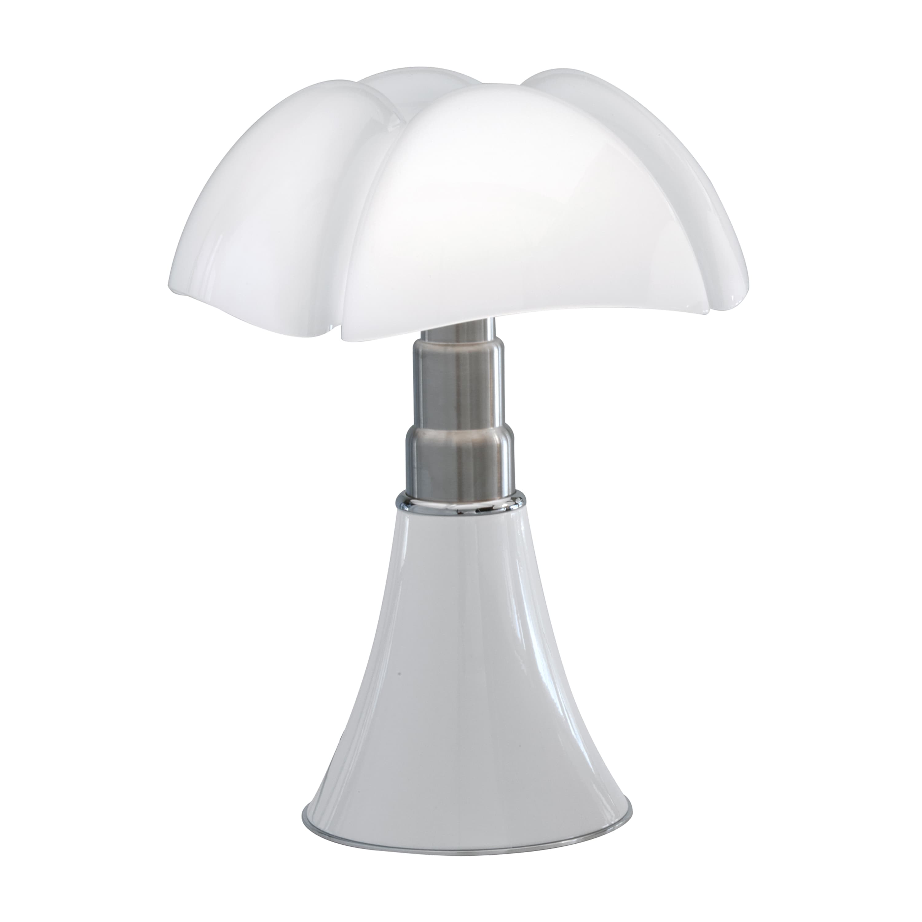 Pipistrello Tischlampe LED Weiß