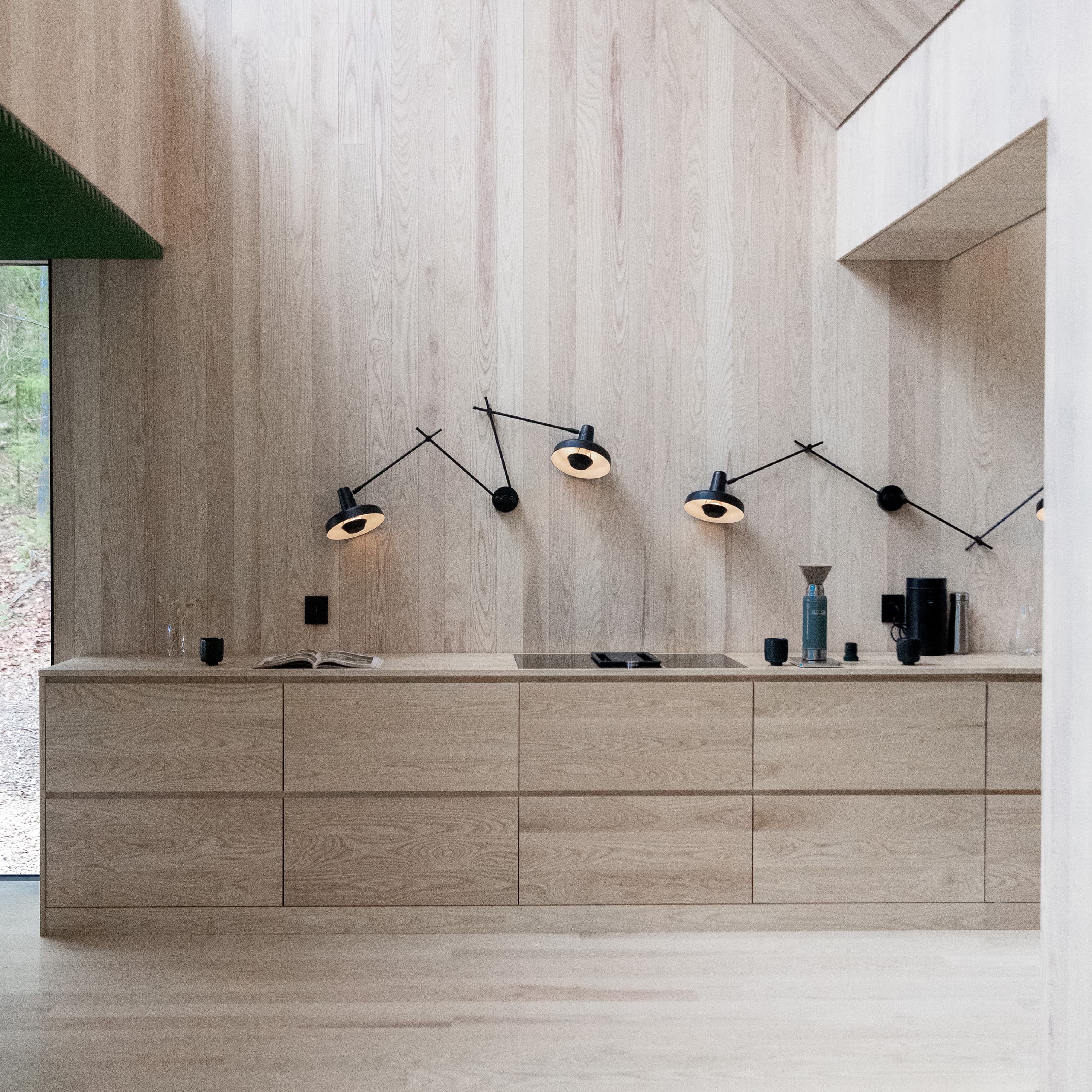 Arigato Wall Lamp Double Black