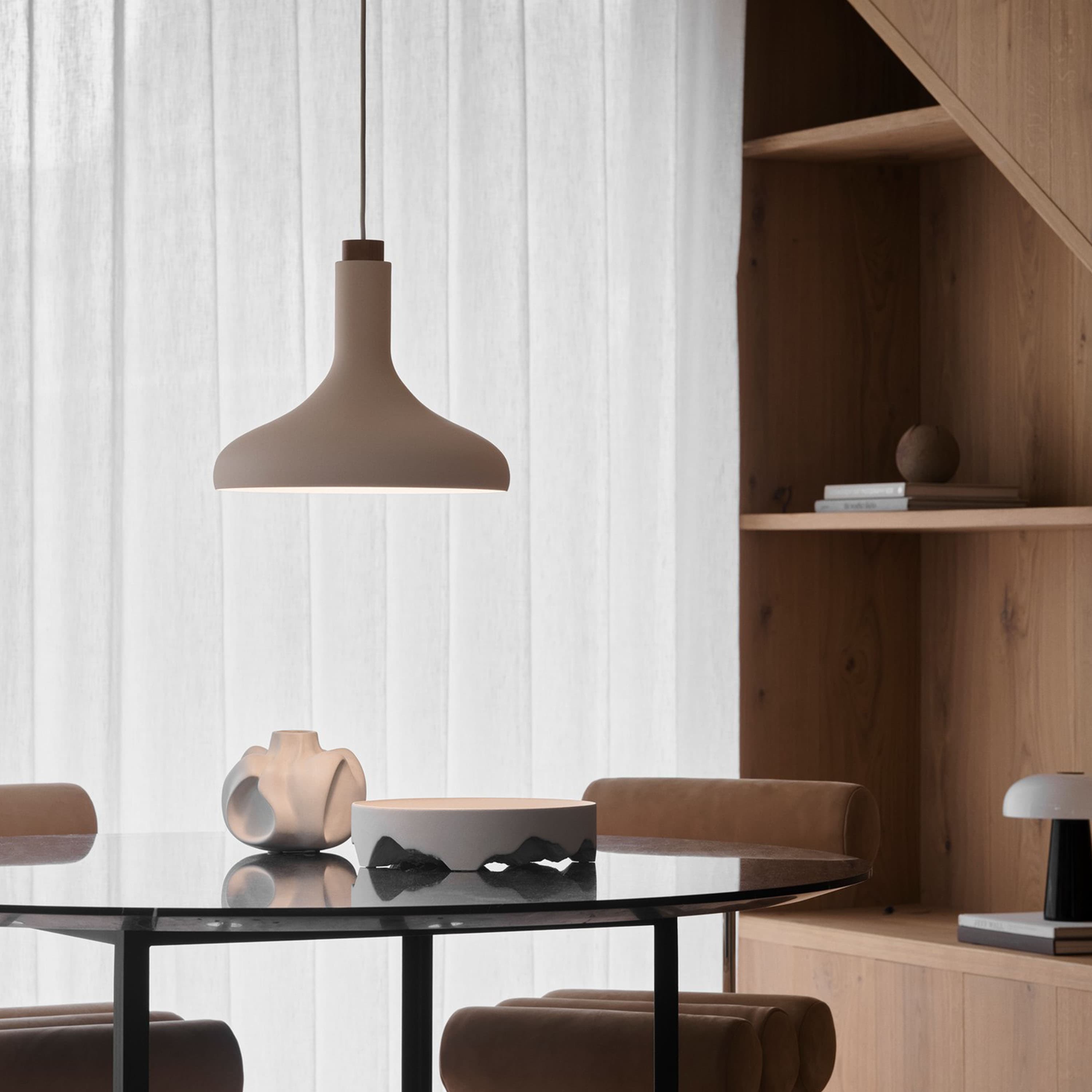 Fuji Deckenleuchte Beige Ø35