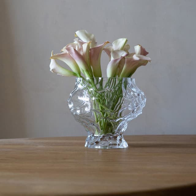 Canyon Vase Clear Medi