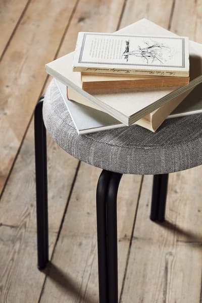 Oda Hocker Schwarz/Grau