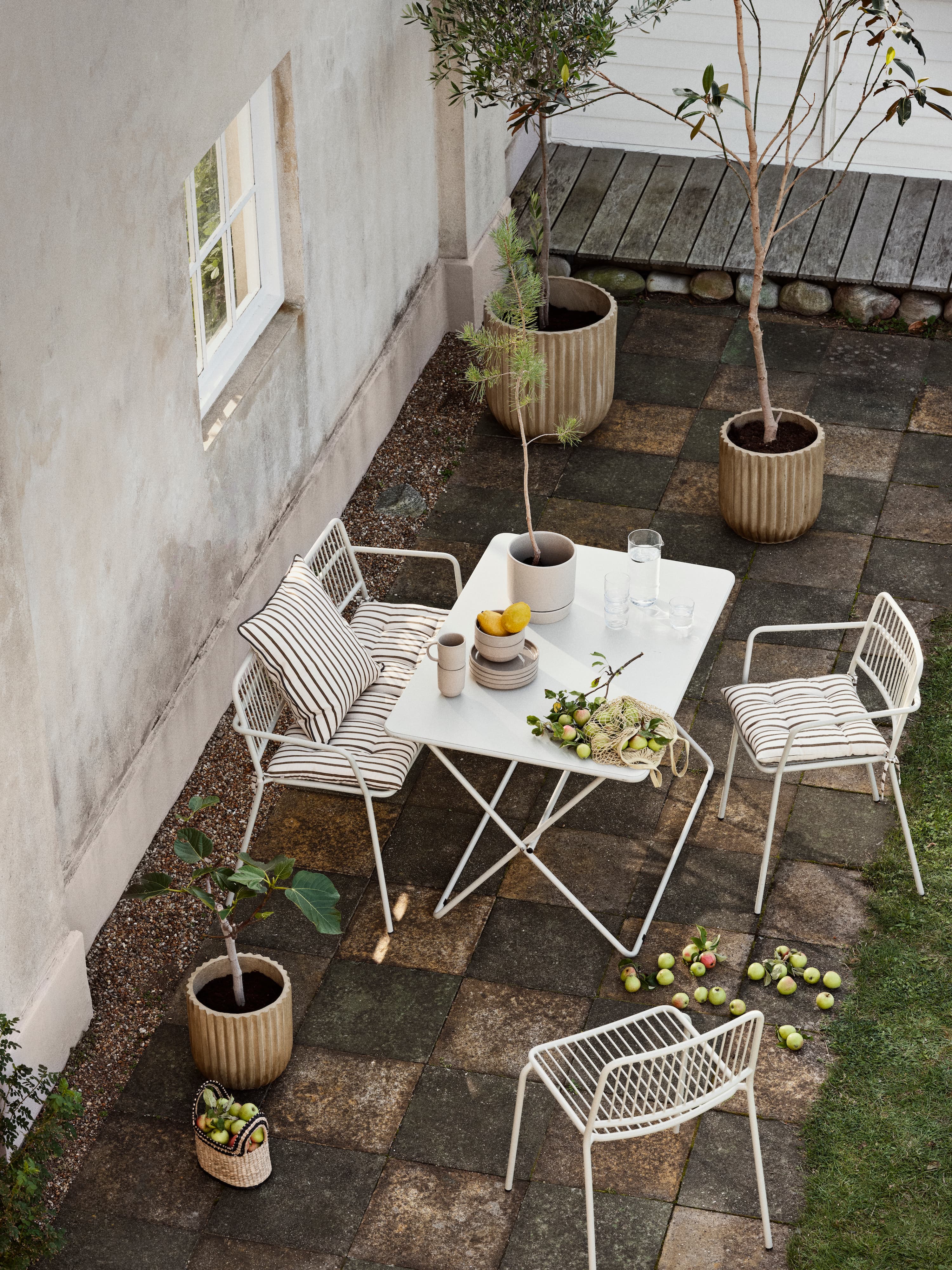 Franca Kissenbezug Beige Grau 50x50
