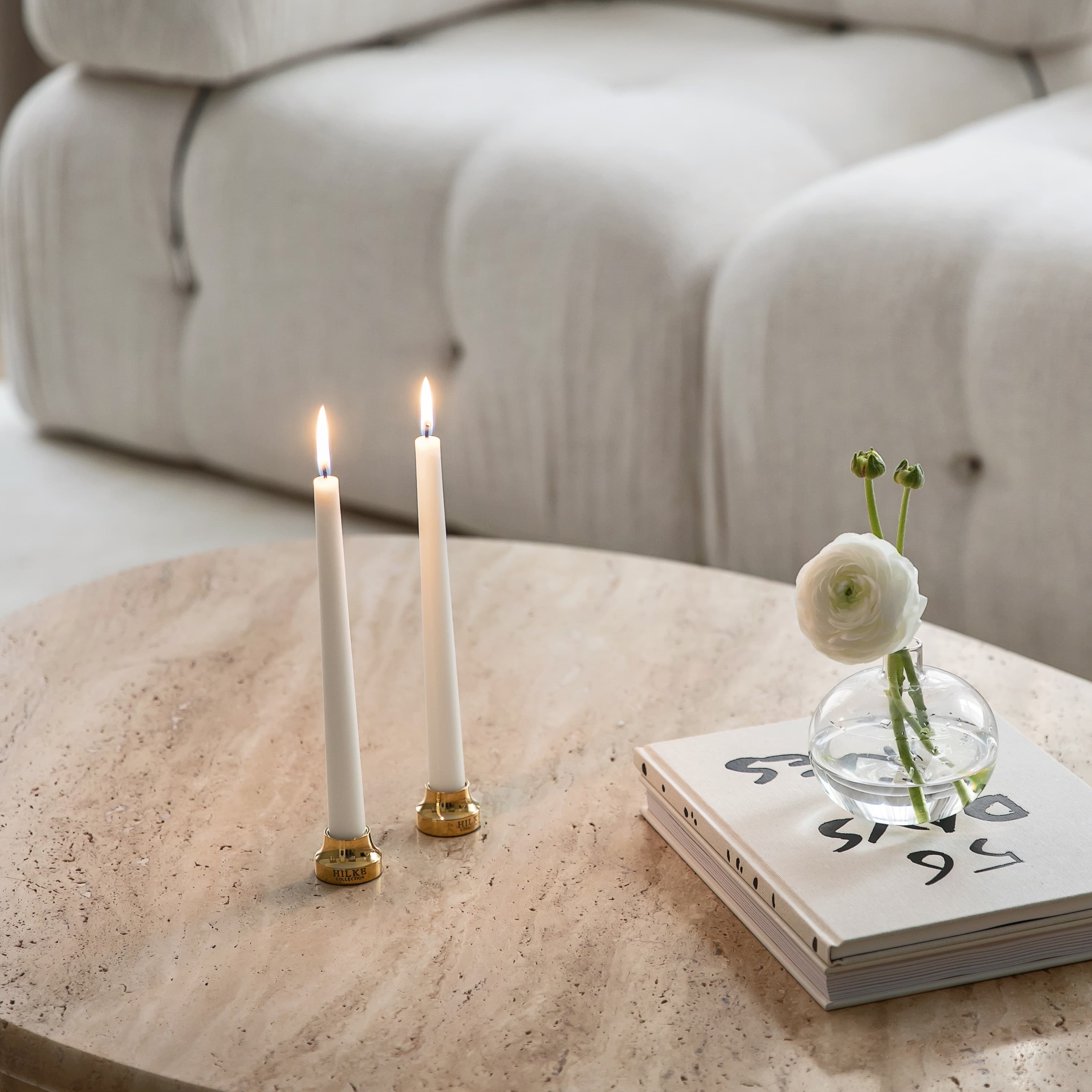 Piccolo No.2 Candle Holder Gold