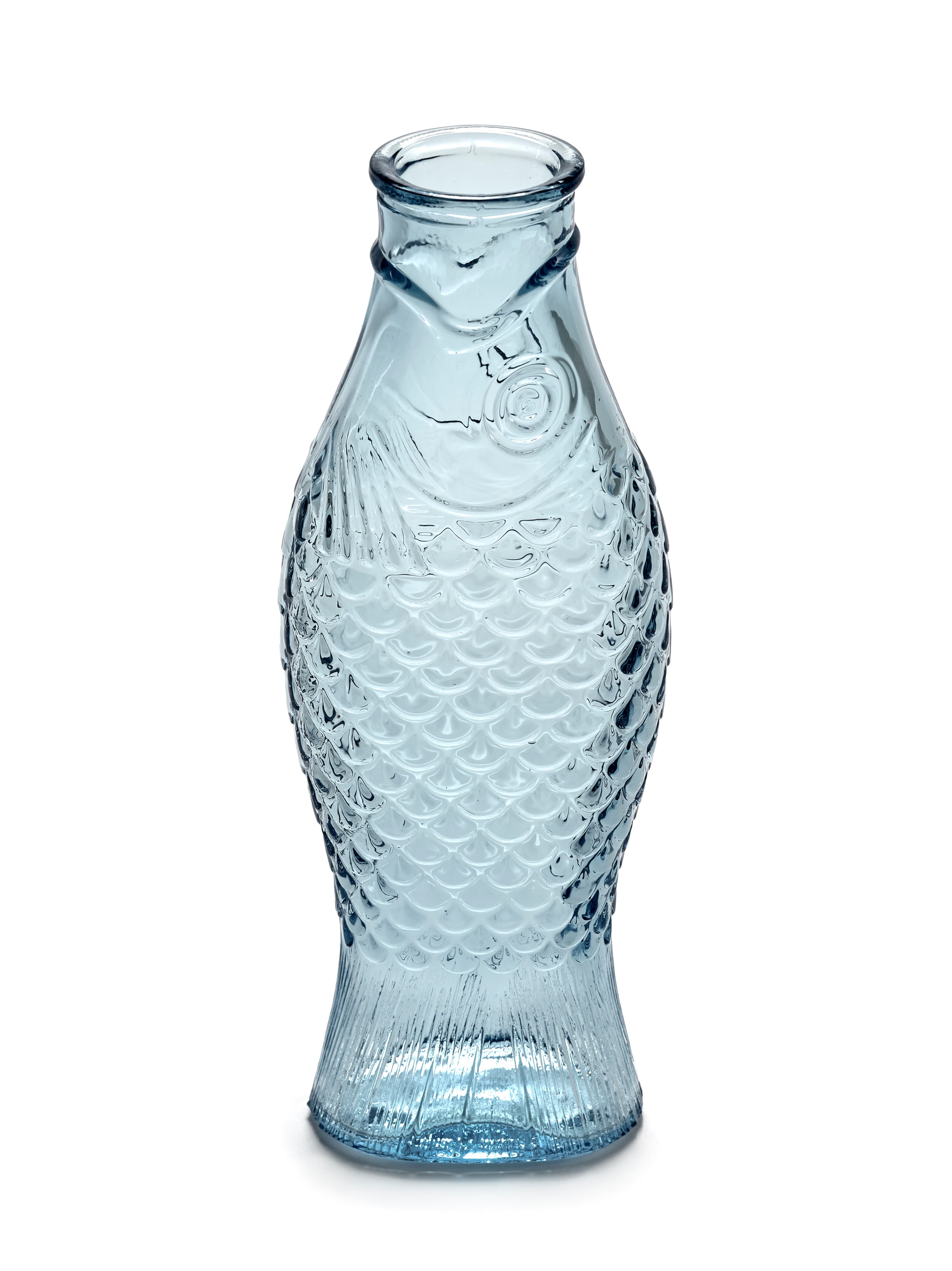 Fish & Fish Karaffe Blau