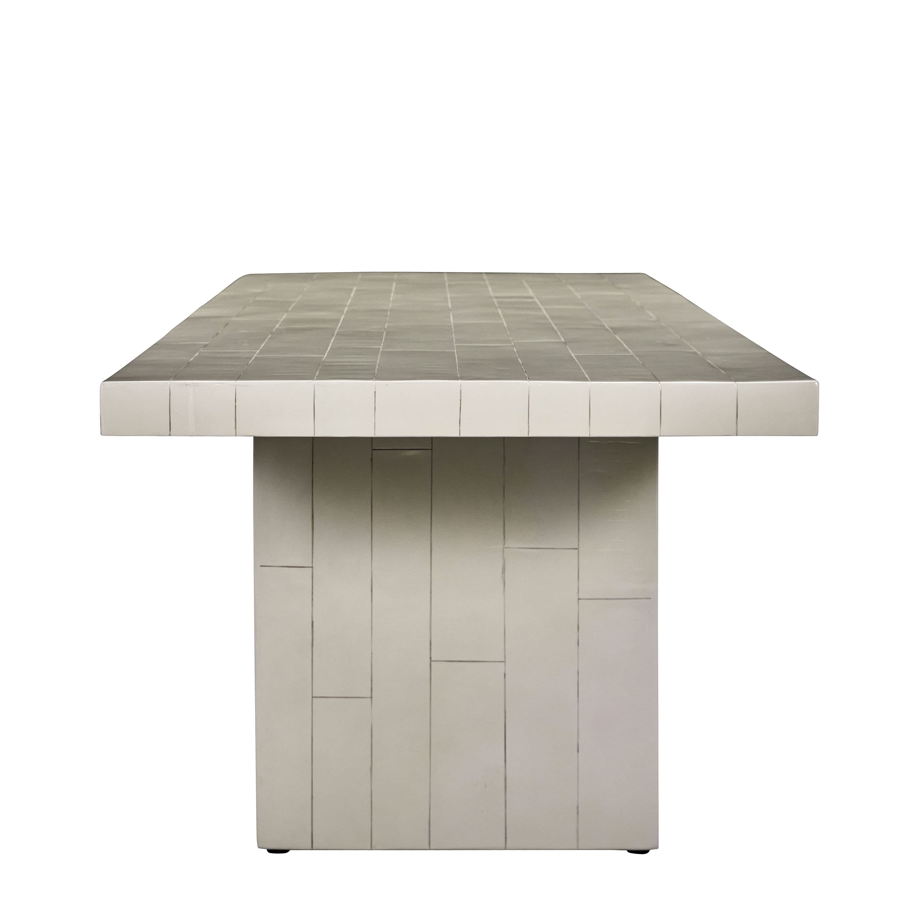 Brick Esstisch Sand 200x90