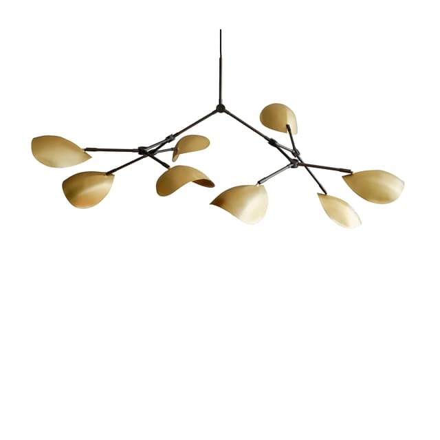 Stingray Ceiling Lamp Brass 152cm