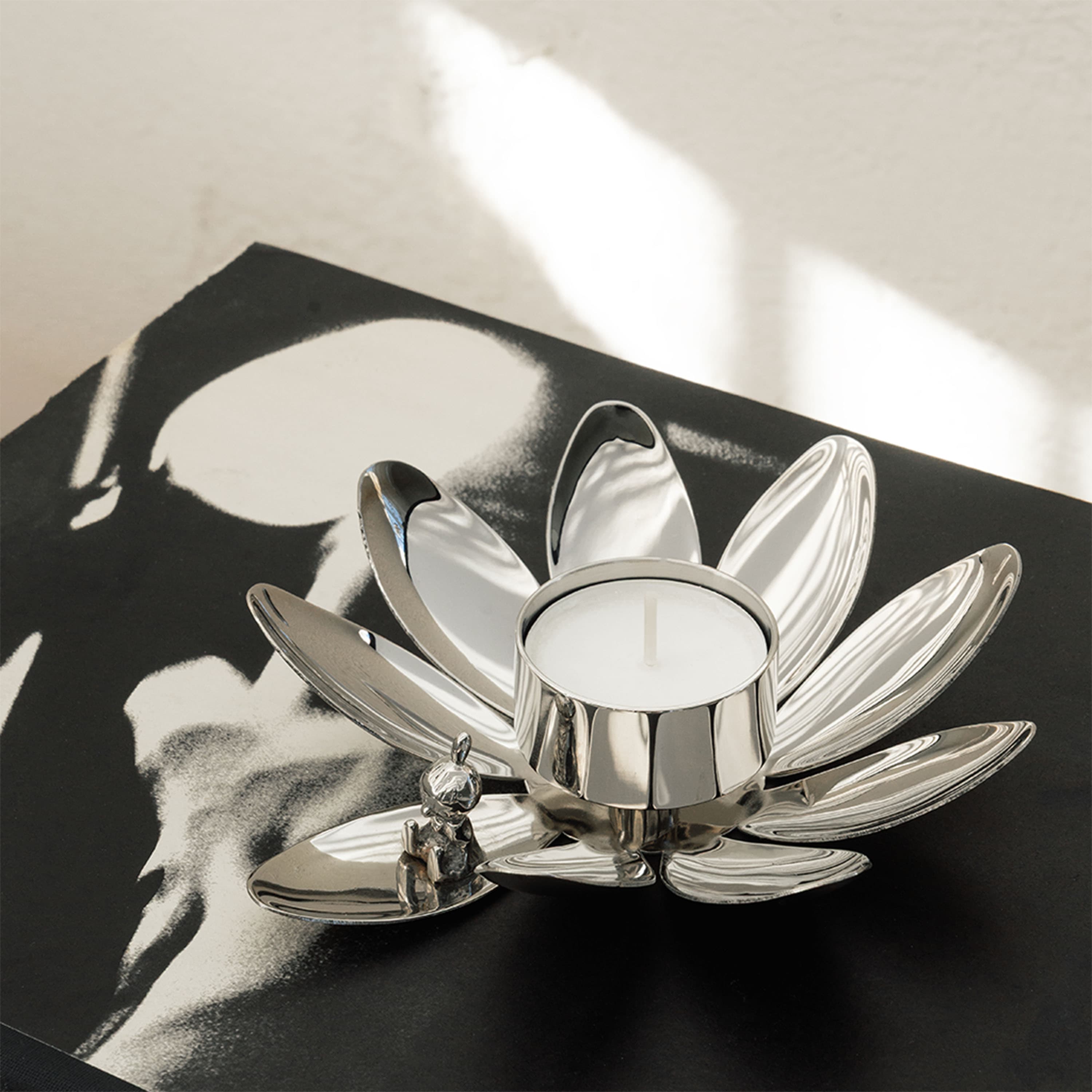 Hilke X Mumins Kleine My Windlicht Silber