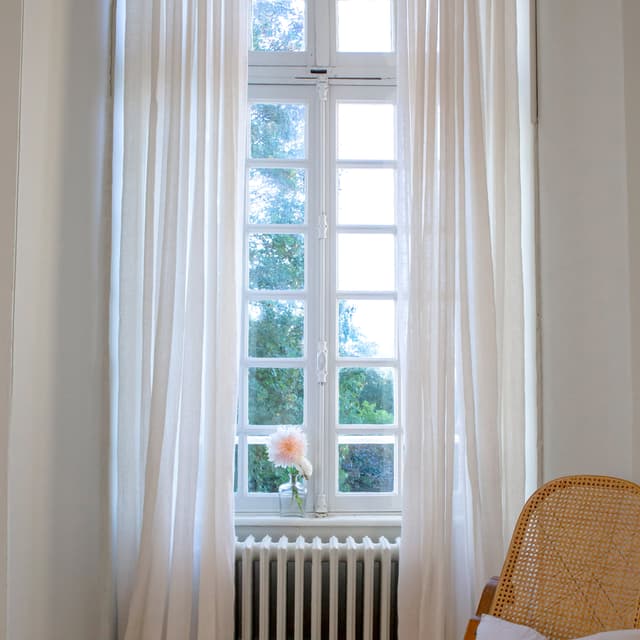 Skylight Vorhang Leinen Offwhite 140x250