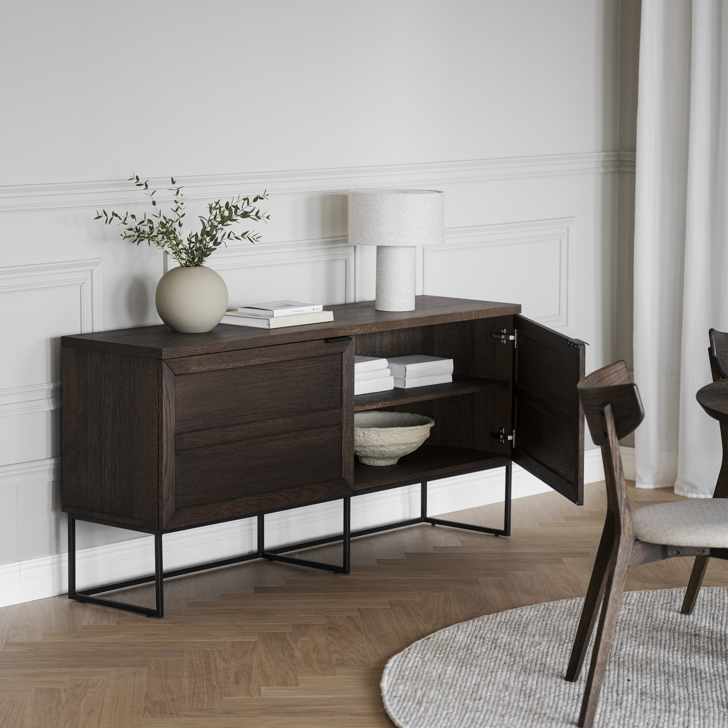 Everett Sideboard Braun 160cm