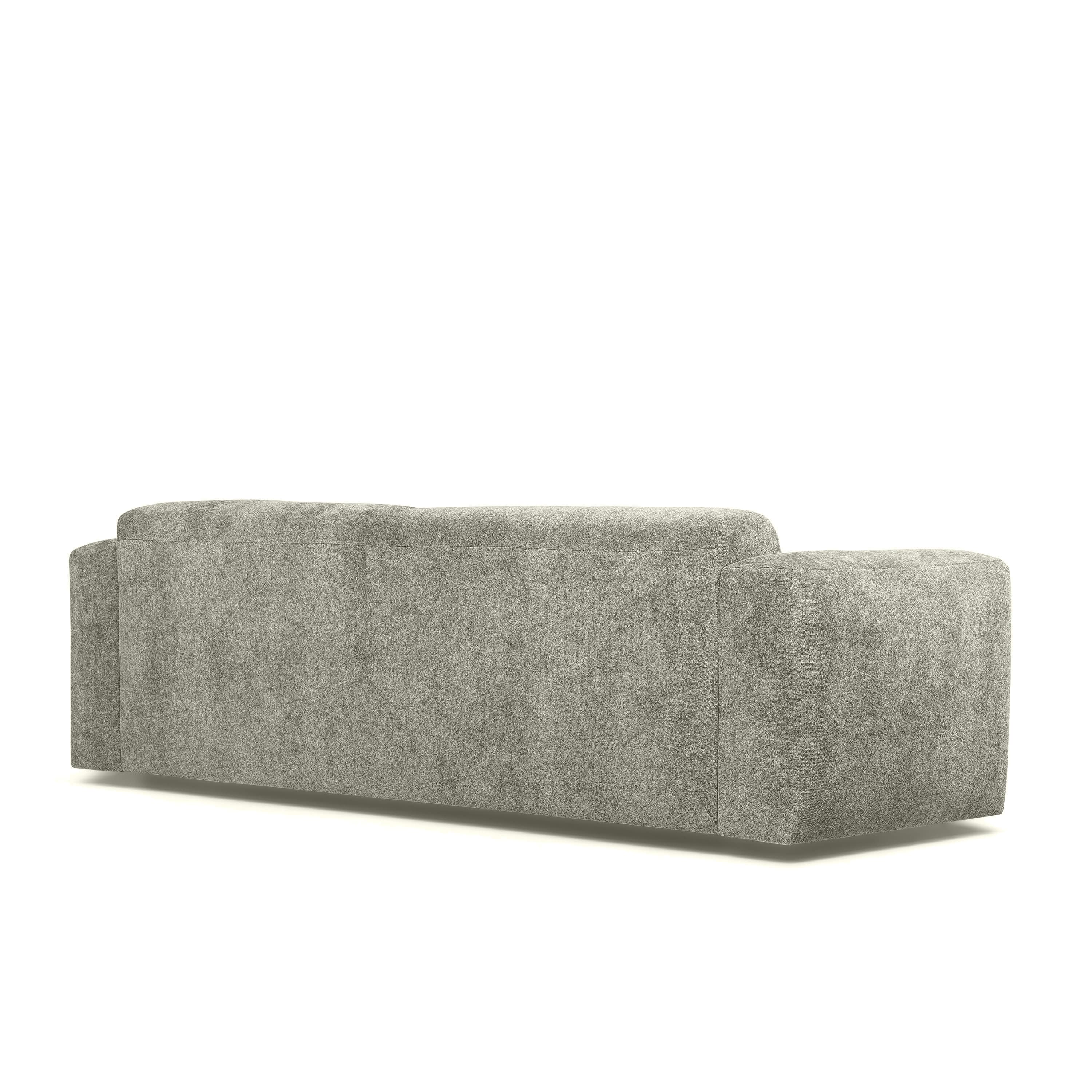 Mila 3-seater Sofa Moss 260cm