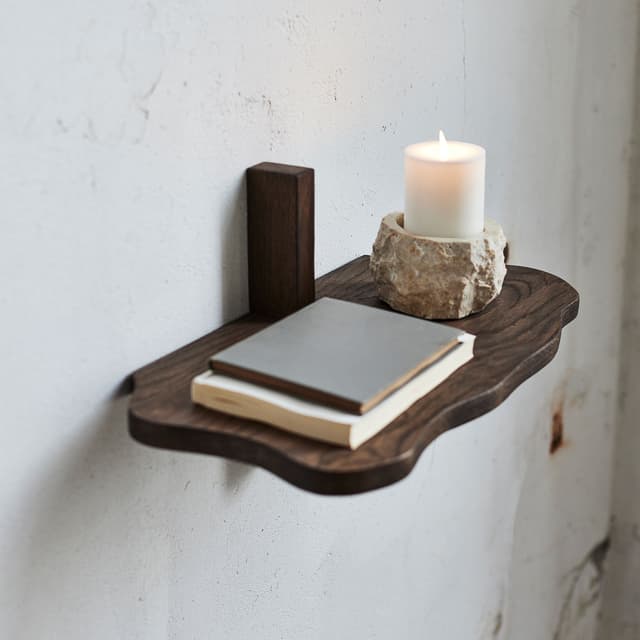 Pamu Wandregal Dark Oil Oak Medium