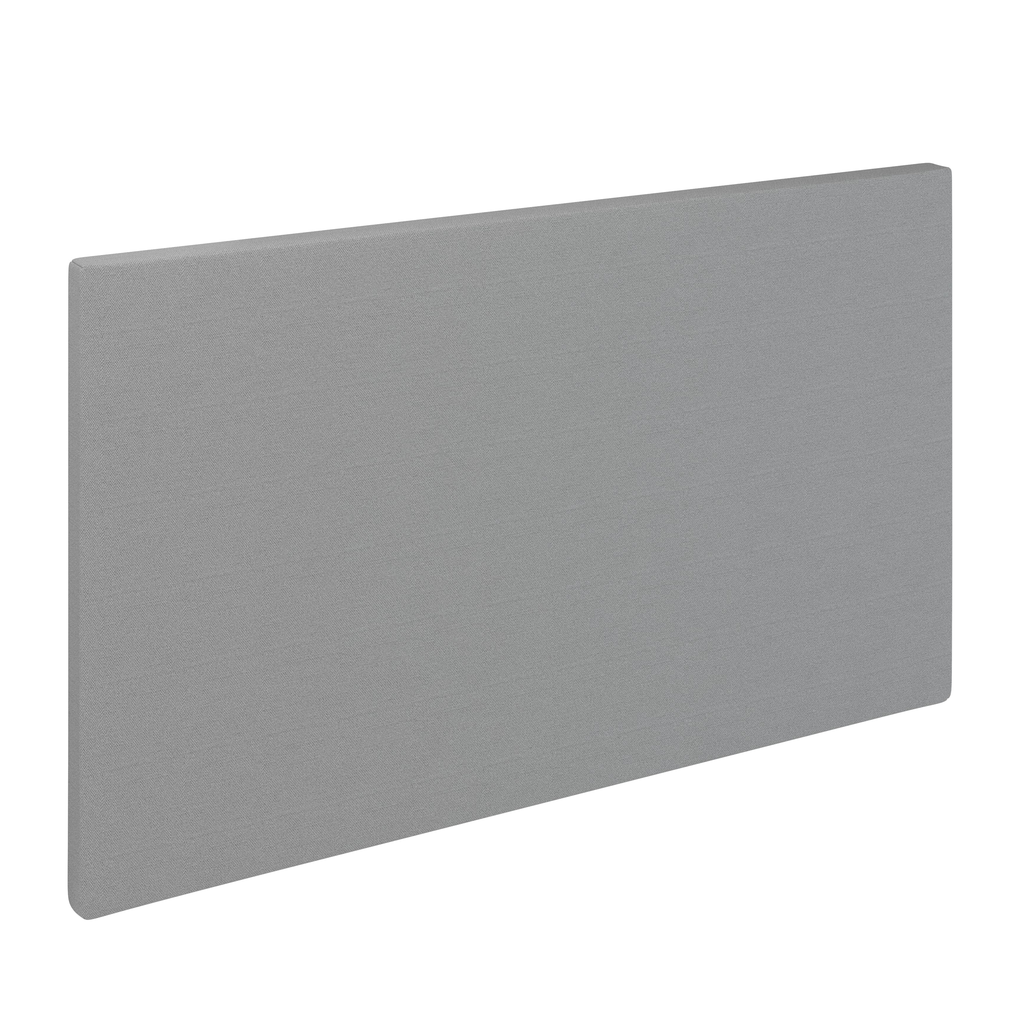 Jupiter Slät Vägghängd Sänggavel Lightgrey 140cm
