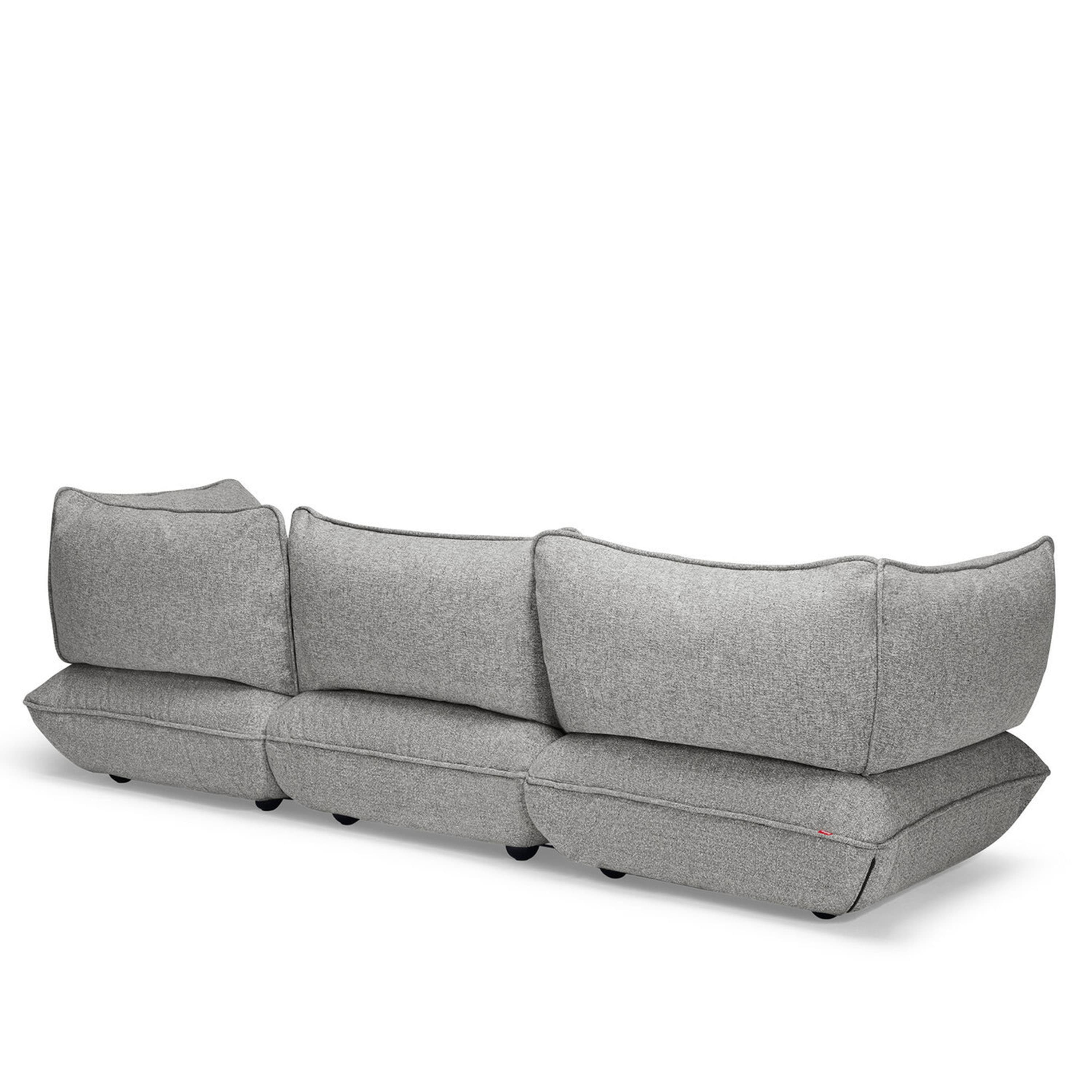 Sumo Mingle 3-Sitzer Sofa Grid Stone