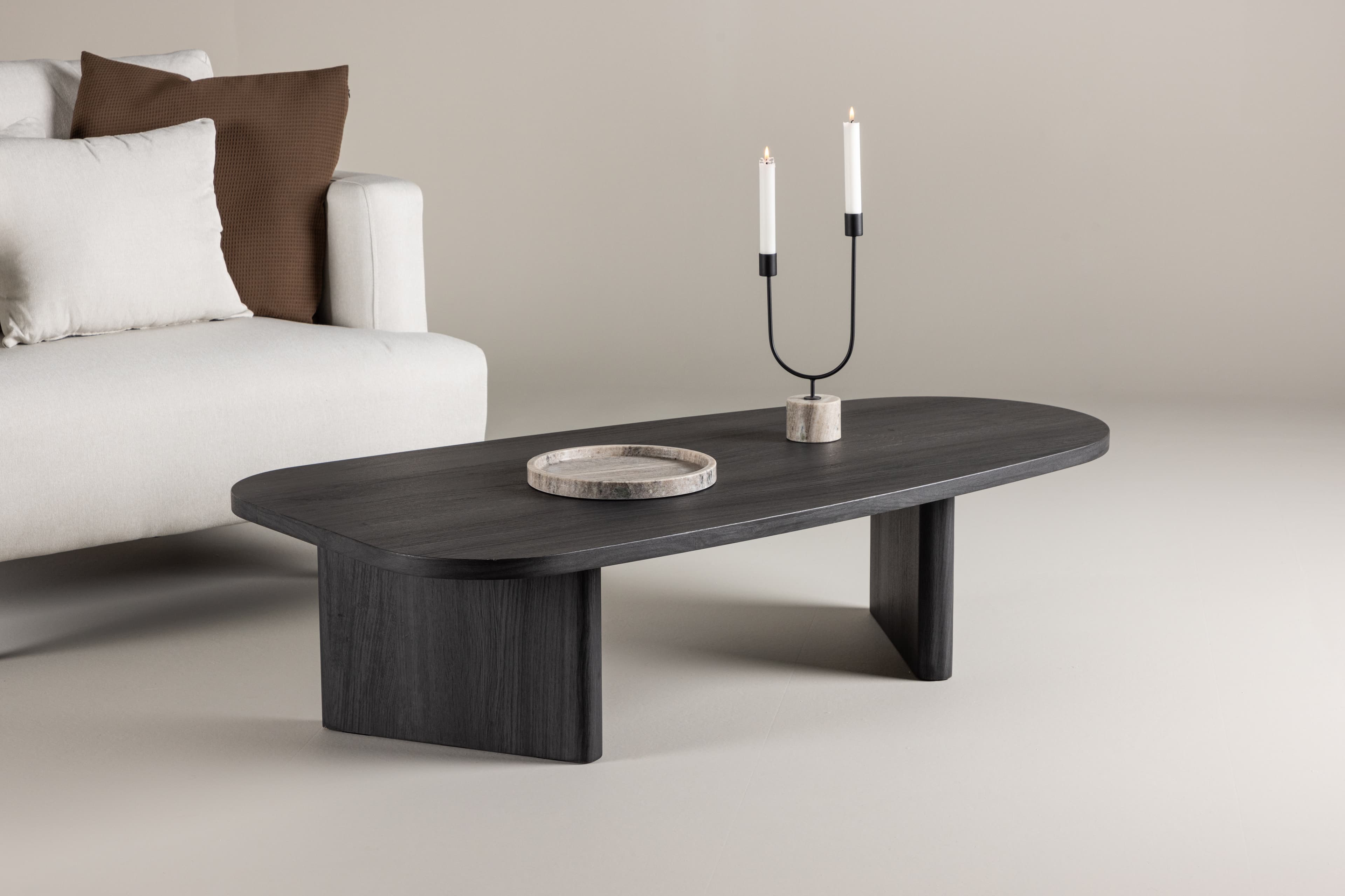 Grönvik Soffbord Black 130x65