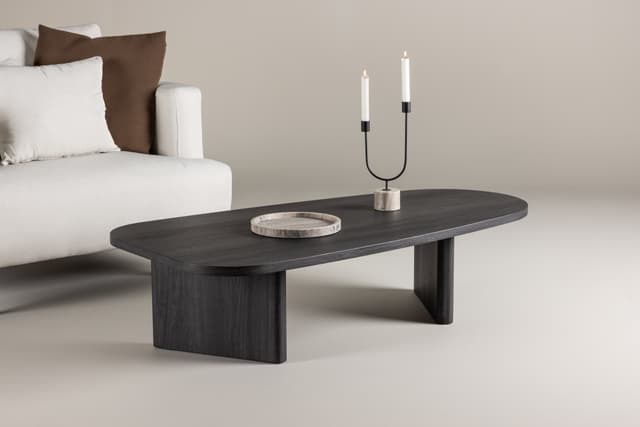 Grönvik Couchtisch Schwarz 130x65