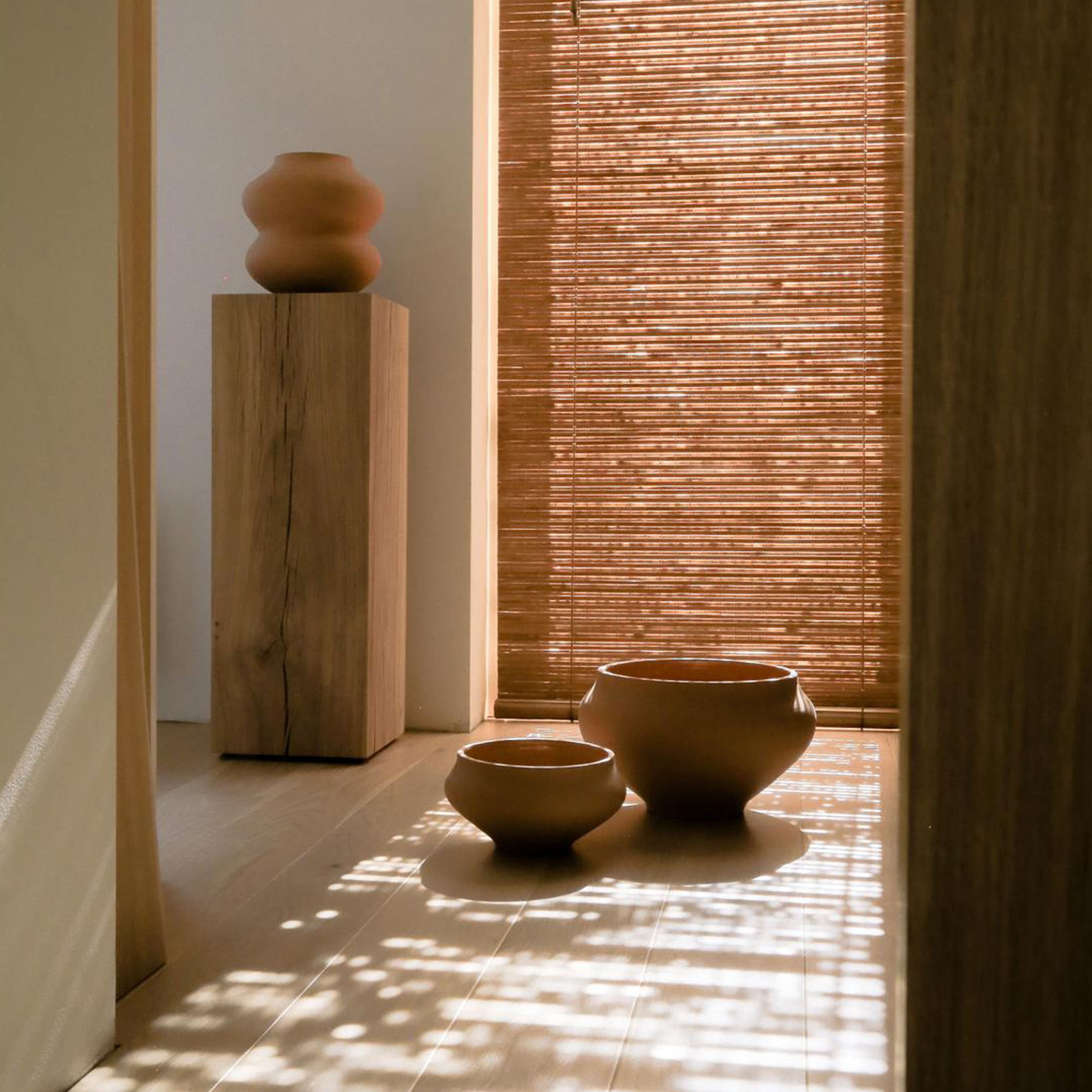 Belle Bowl Raw Pink Terracotta Ø35