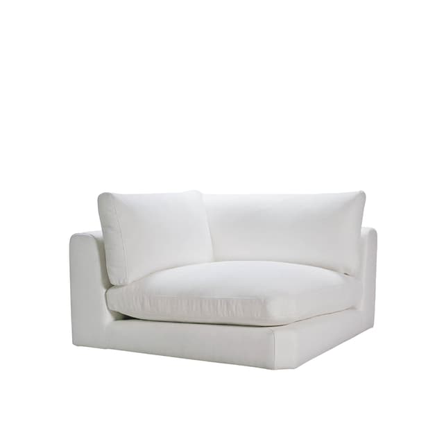 Capri Eckmodul Weiß 120x120