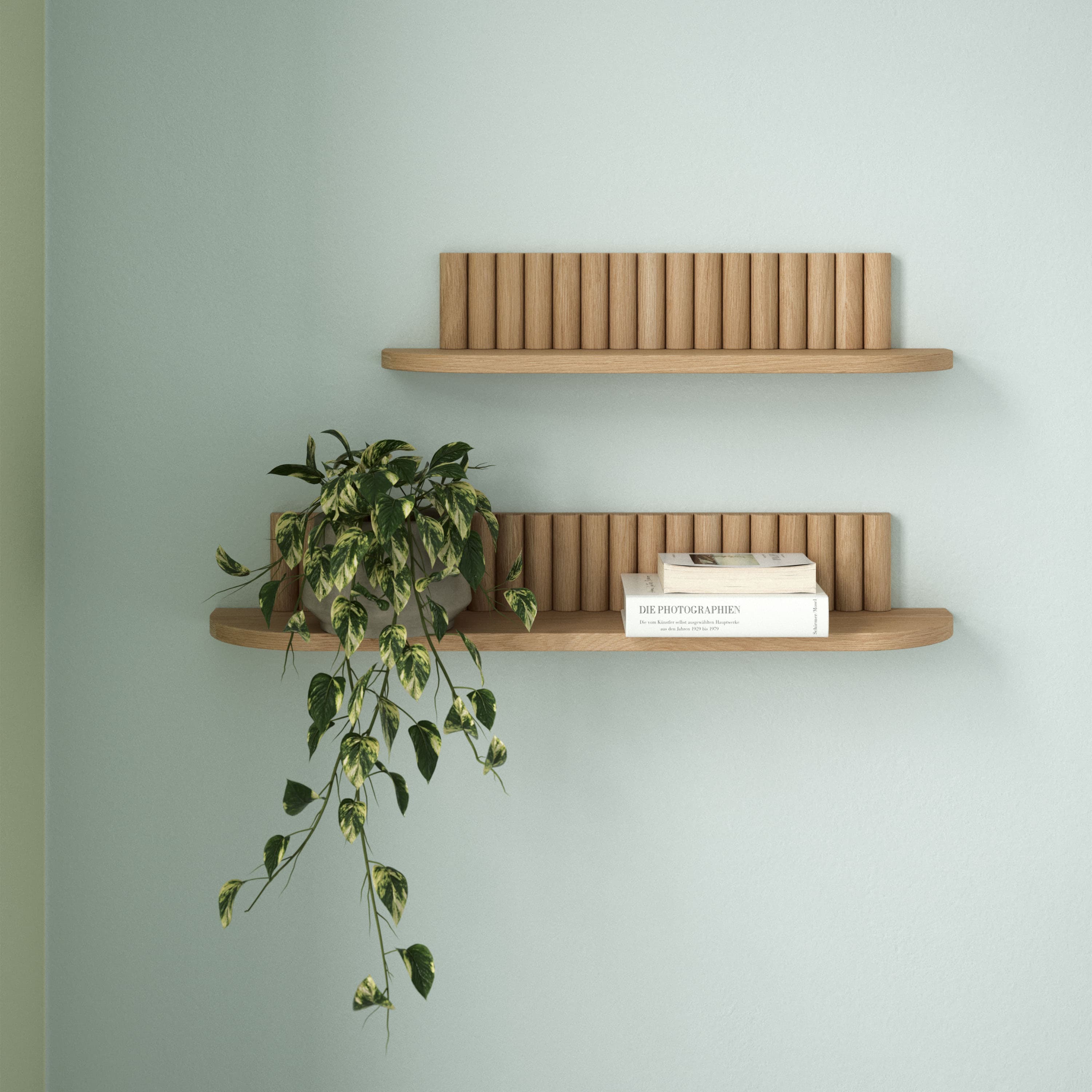 Pillar Wandregal Eiche Small