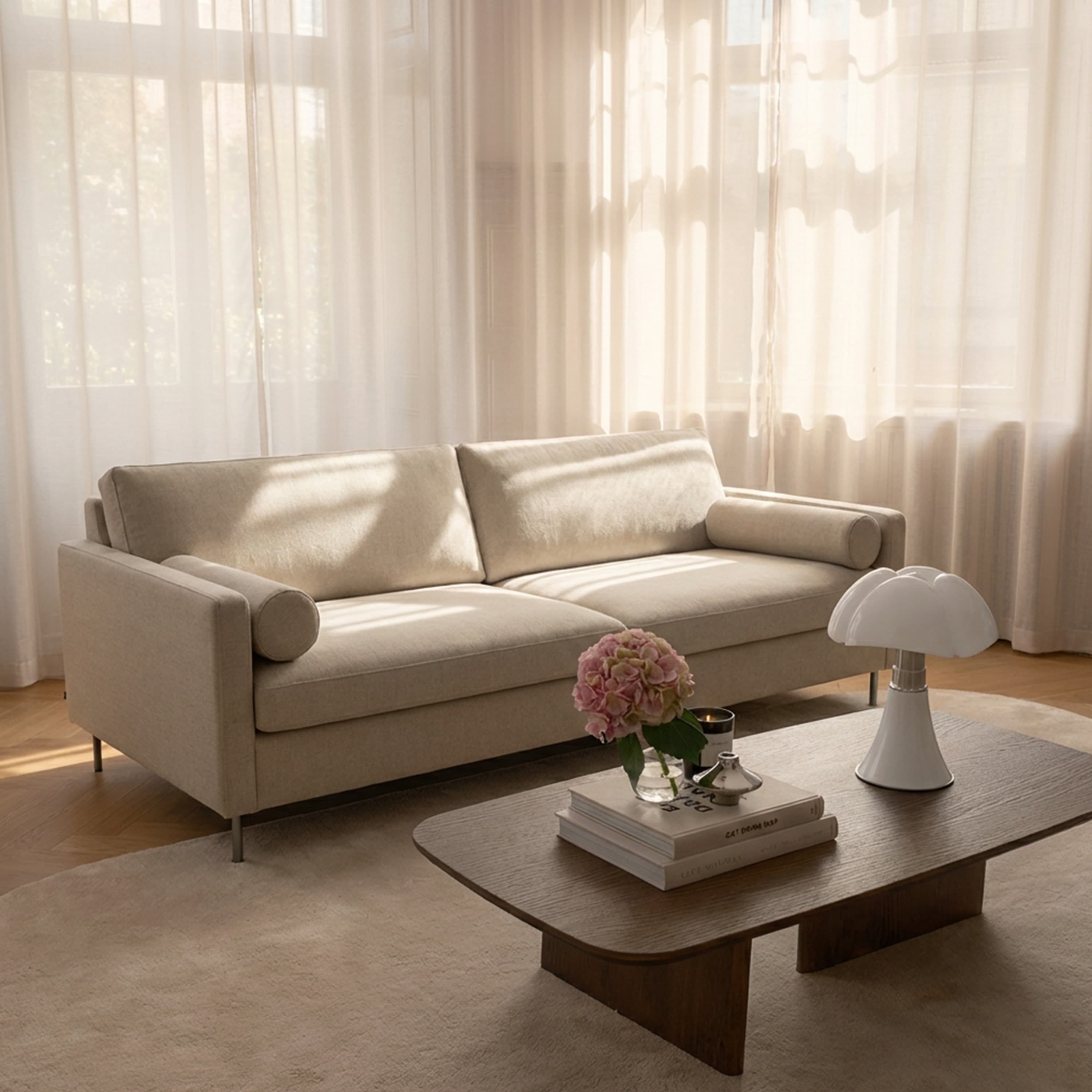 Åre 3-Sitzer Sofa Beige 227cm